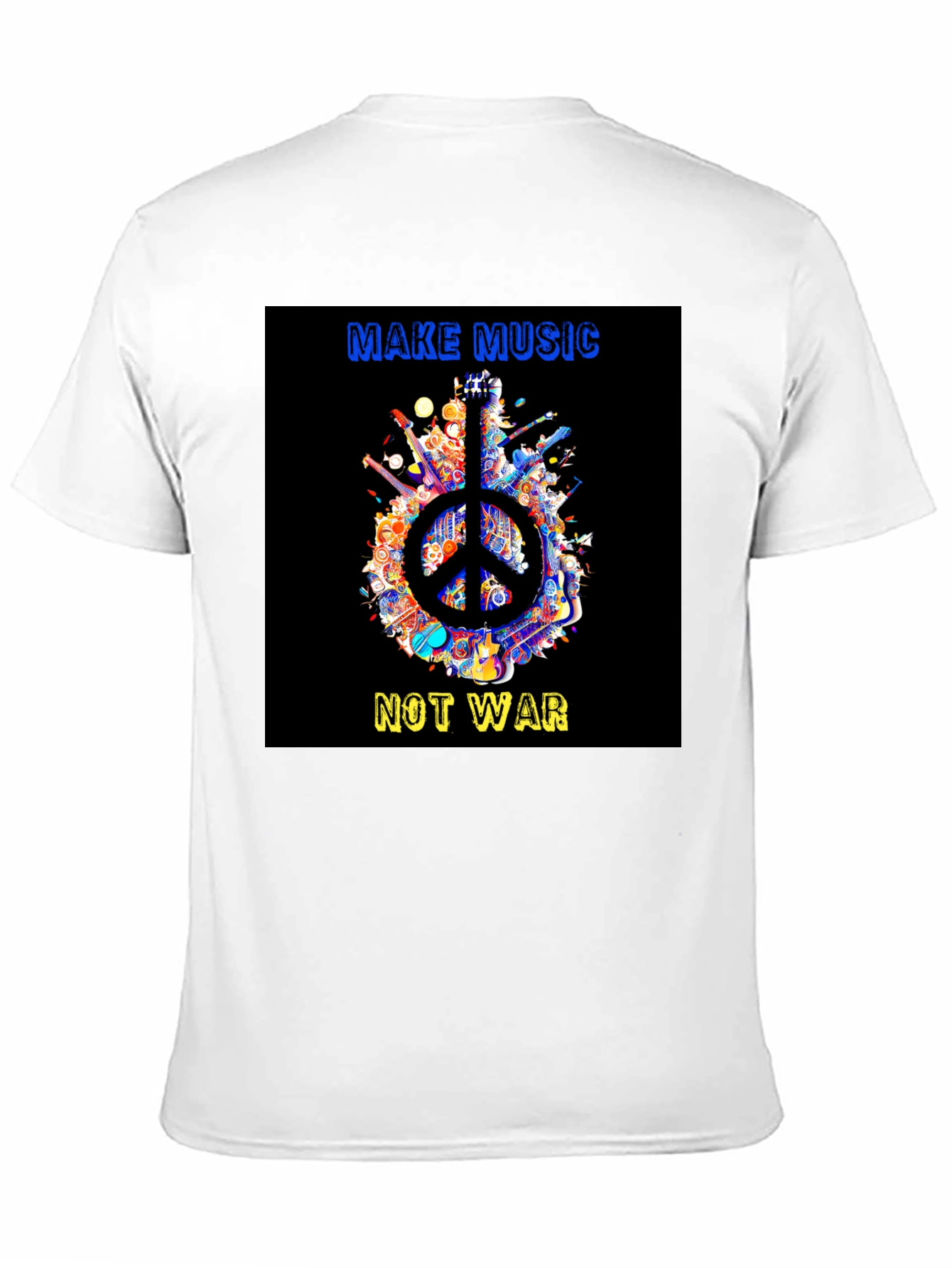 Make Music Not War Peace T-Shirt