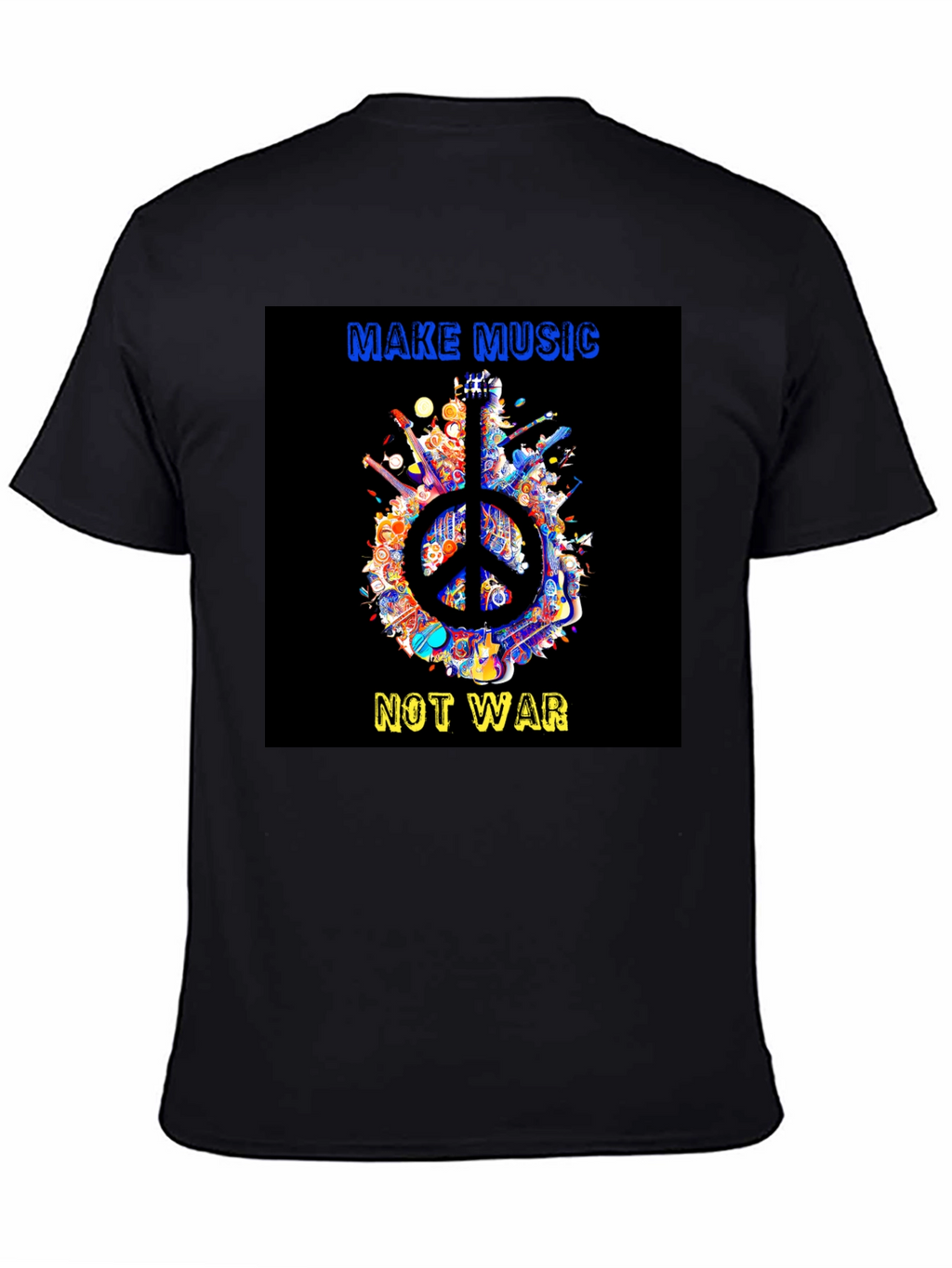 Make Music Not War Peace T-Shirt