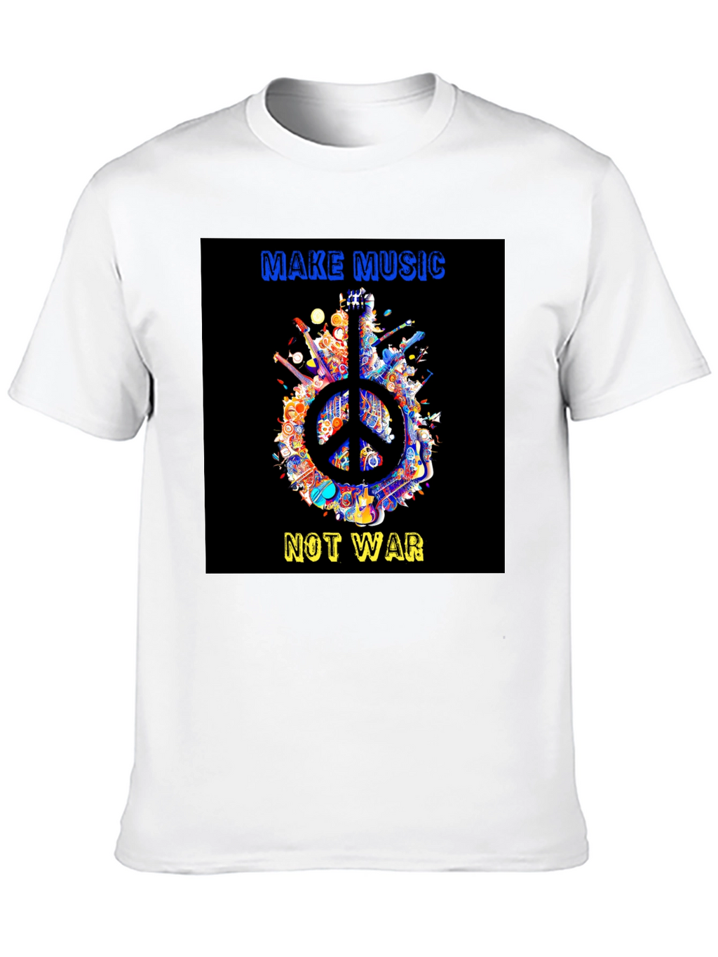Make Music Not War Peace T-Shirt