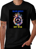 Make Music Not War Peace T-Shirt