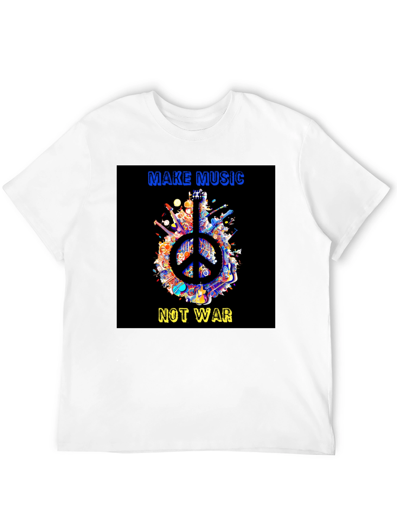 Make Music Not War Peace T-Shirt