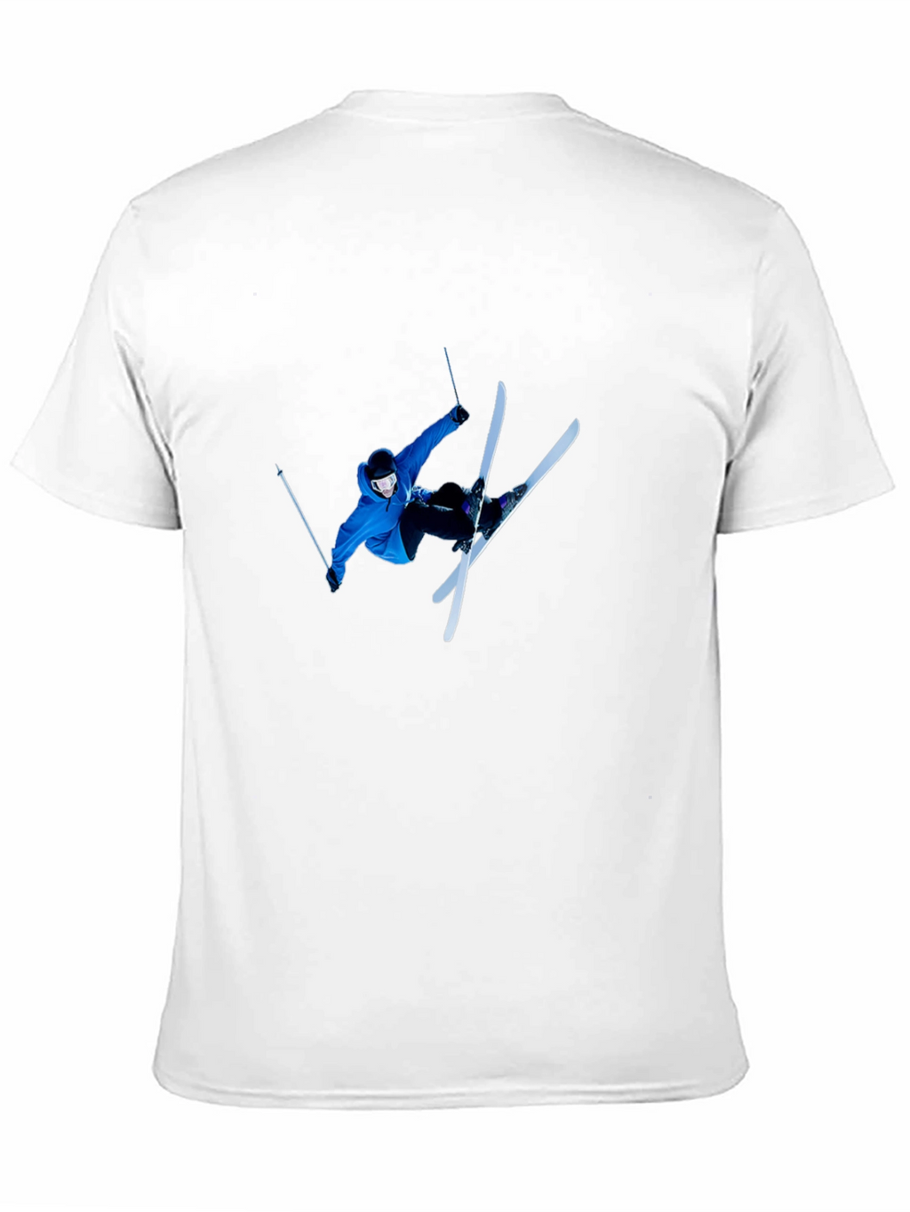Skiing Stunt T-Shirt - Black