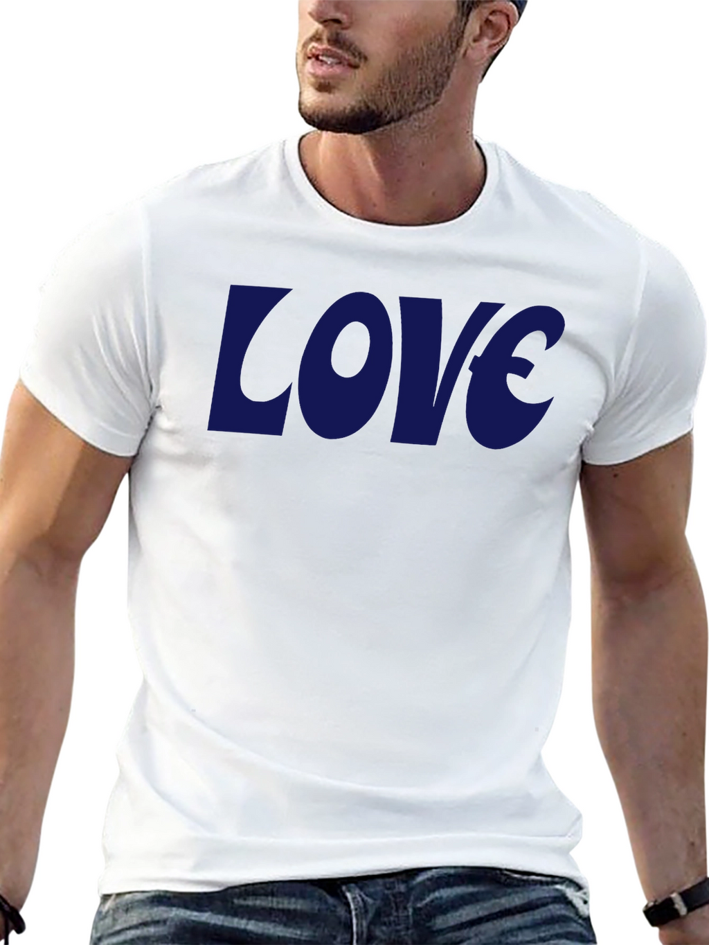 Love Graphic T-Shirt - Casual Style