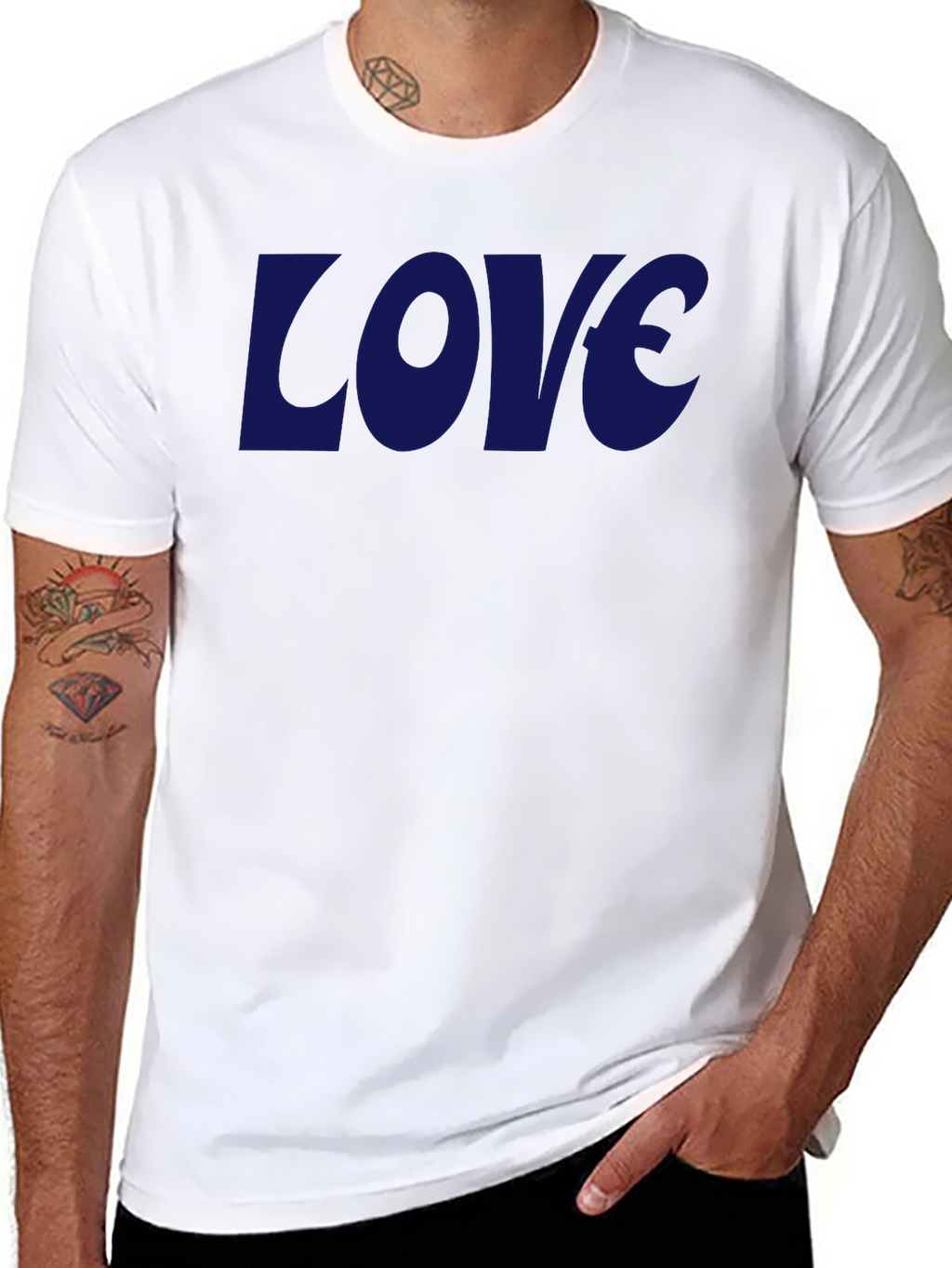 Love Graphic T-Shirt - Casual Style