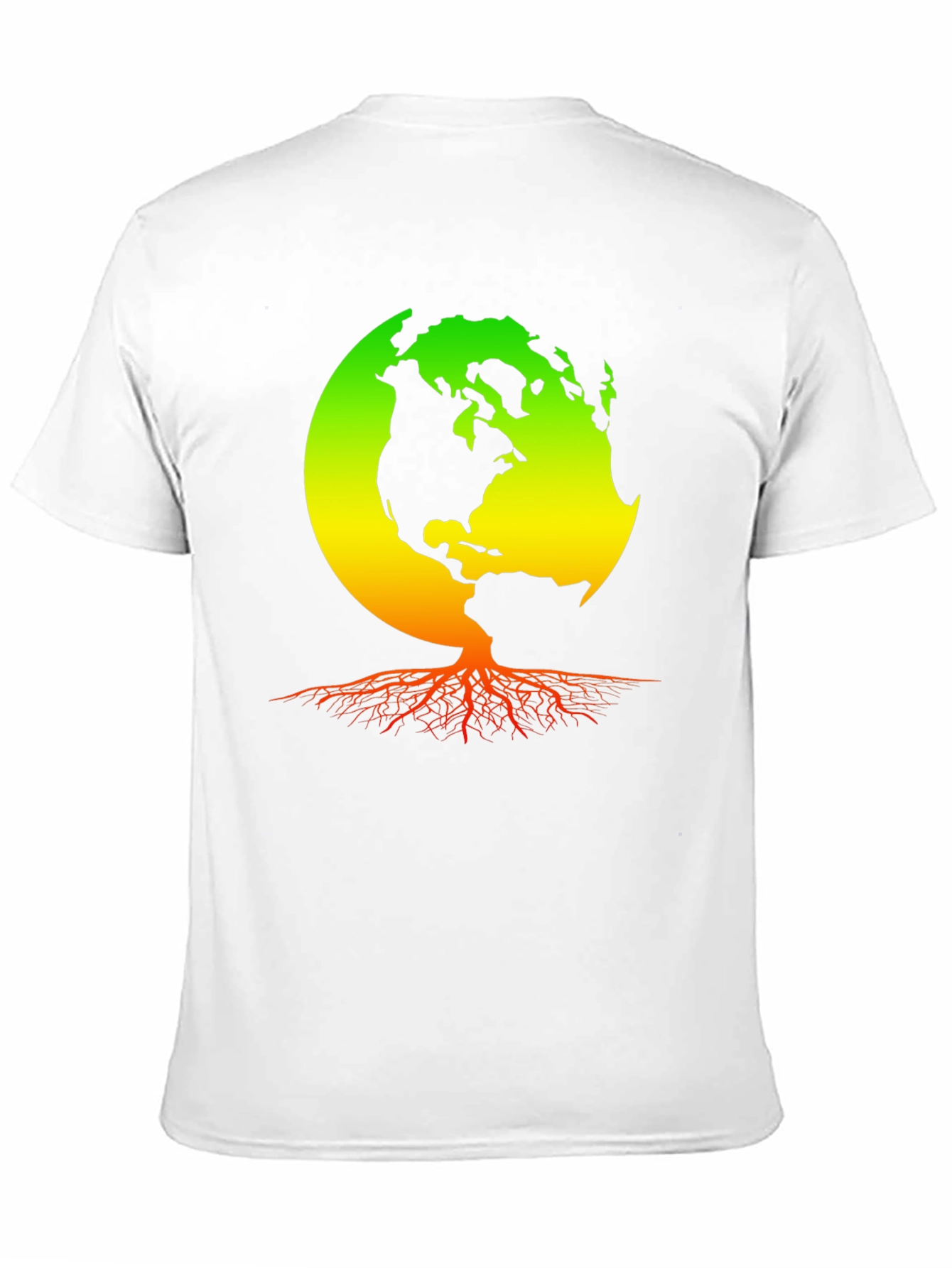 Earth Roots T-Shirt - Rastafarian World Design