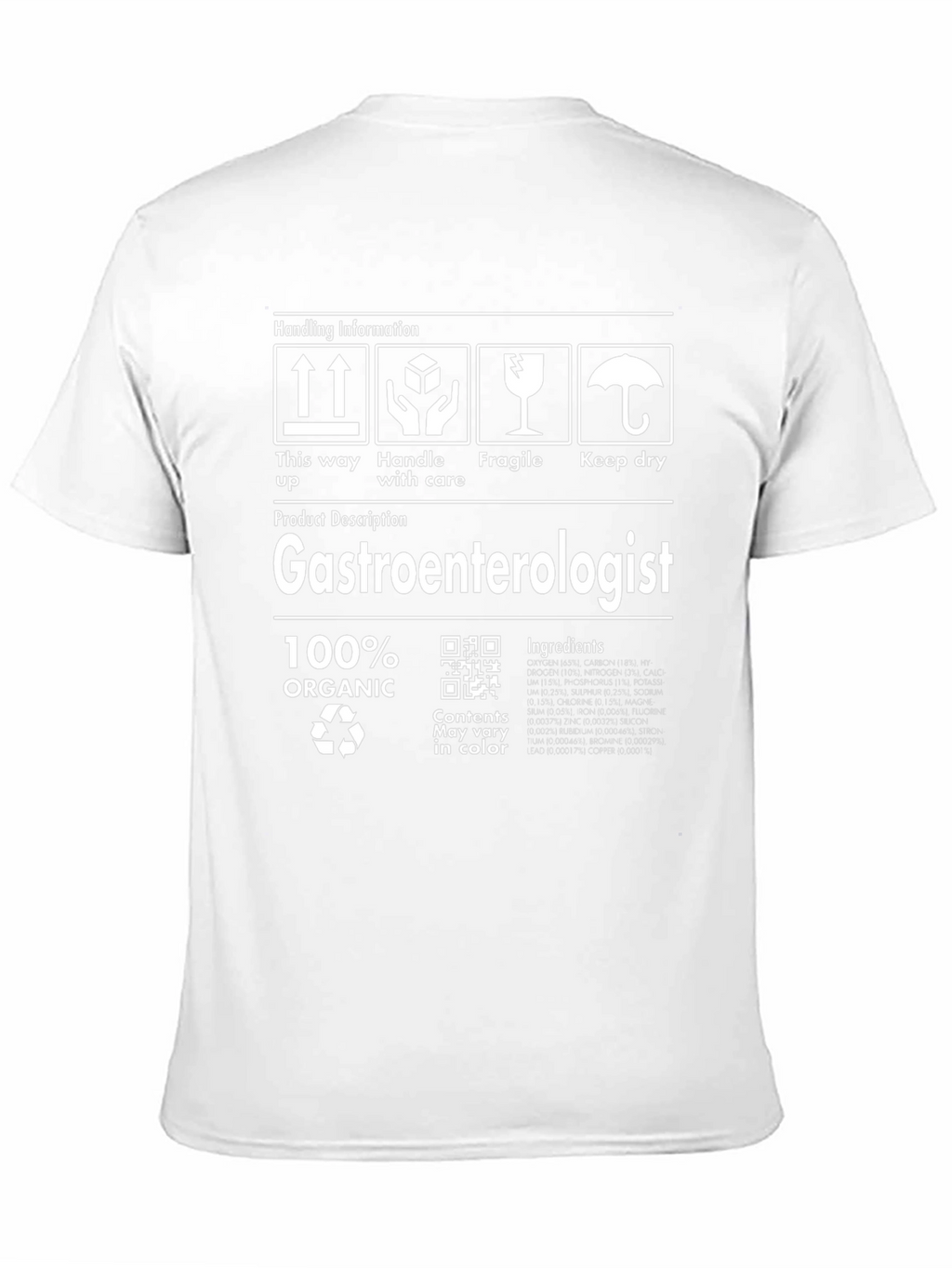 Gastroenterologist Organic Cotton T-Shirt