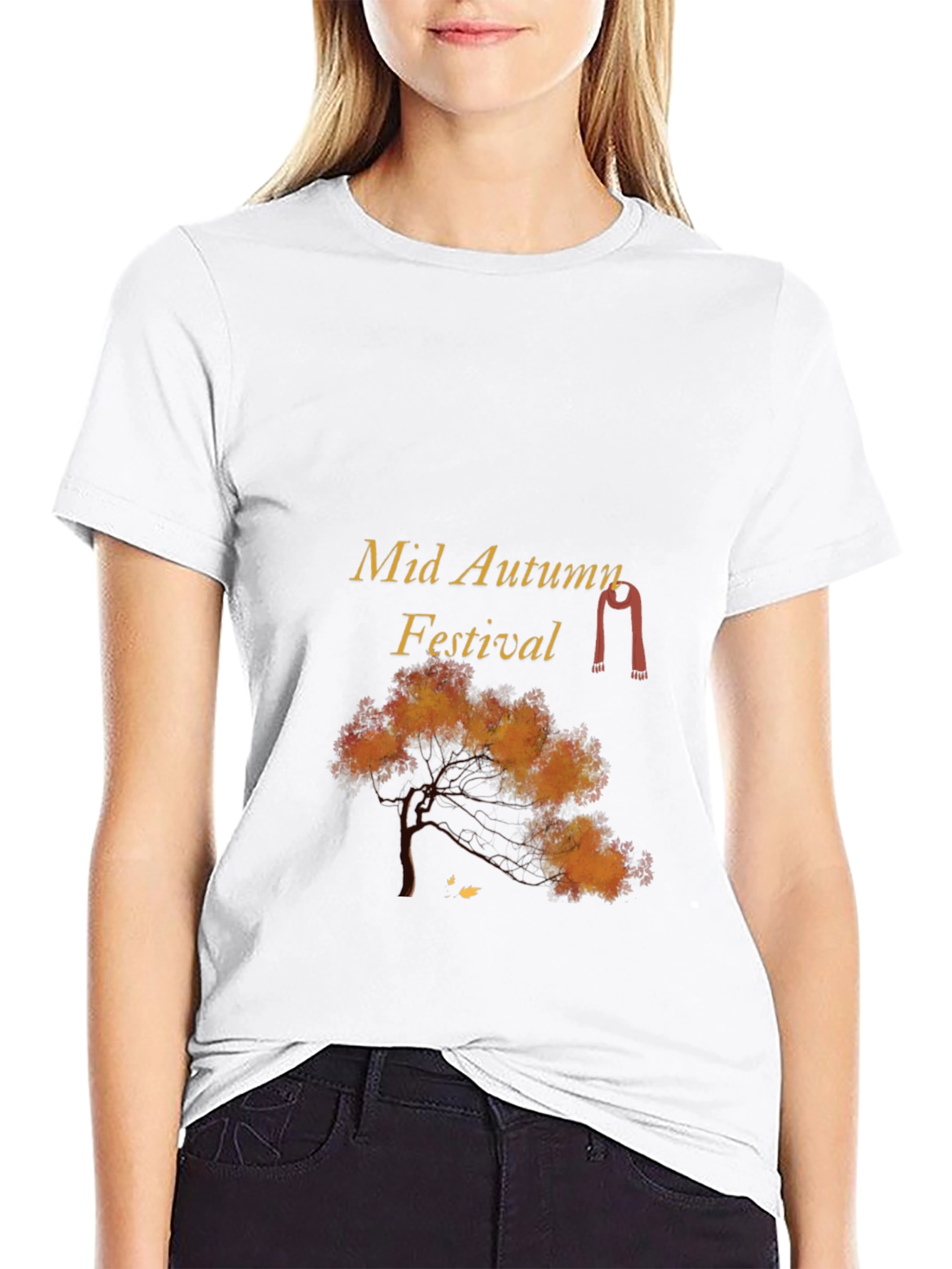 Mid Autumn Festival Graphic T-Shirt