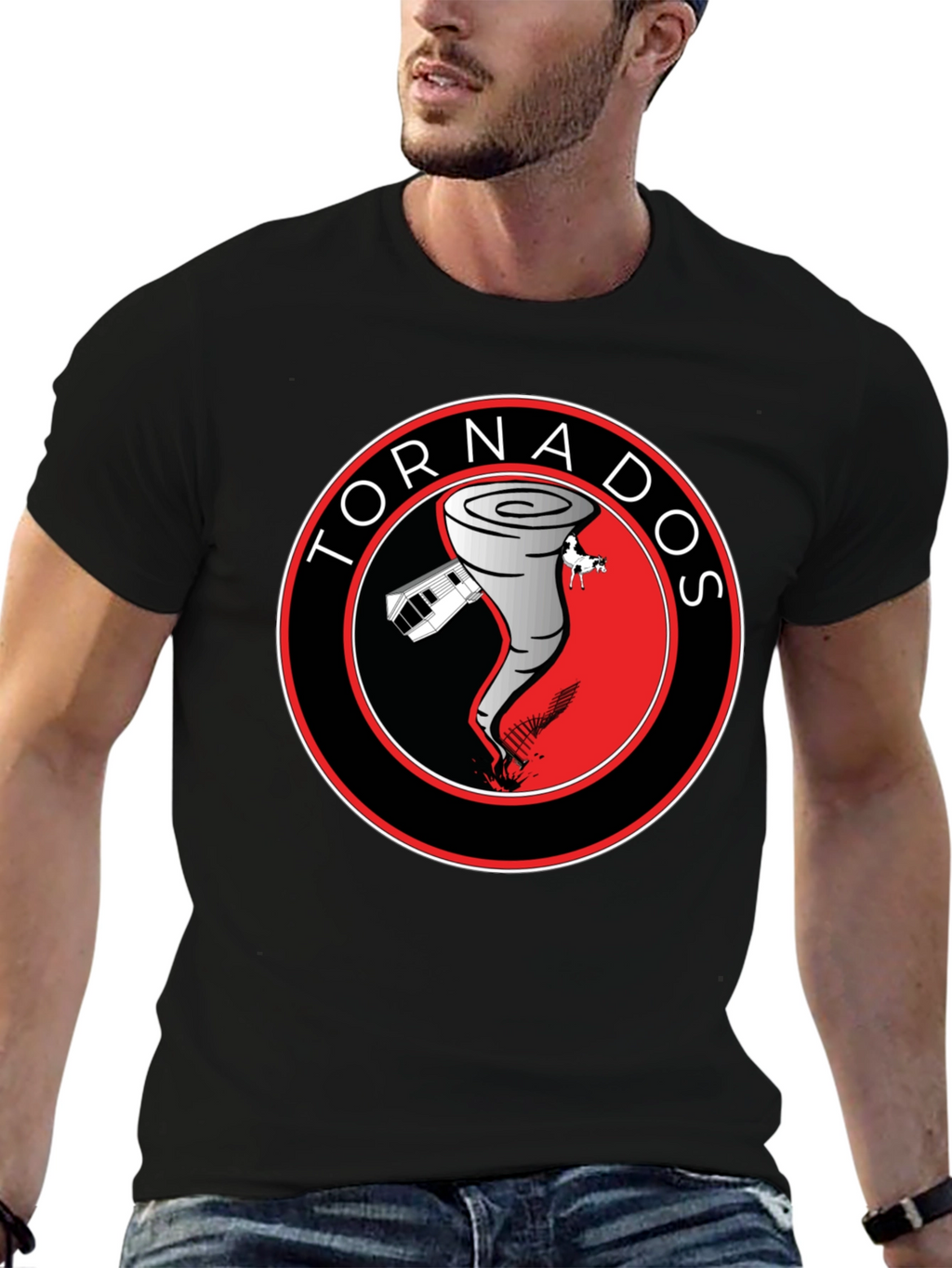 Tornadoes Graphic Tee - Black