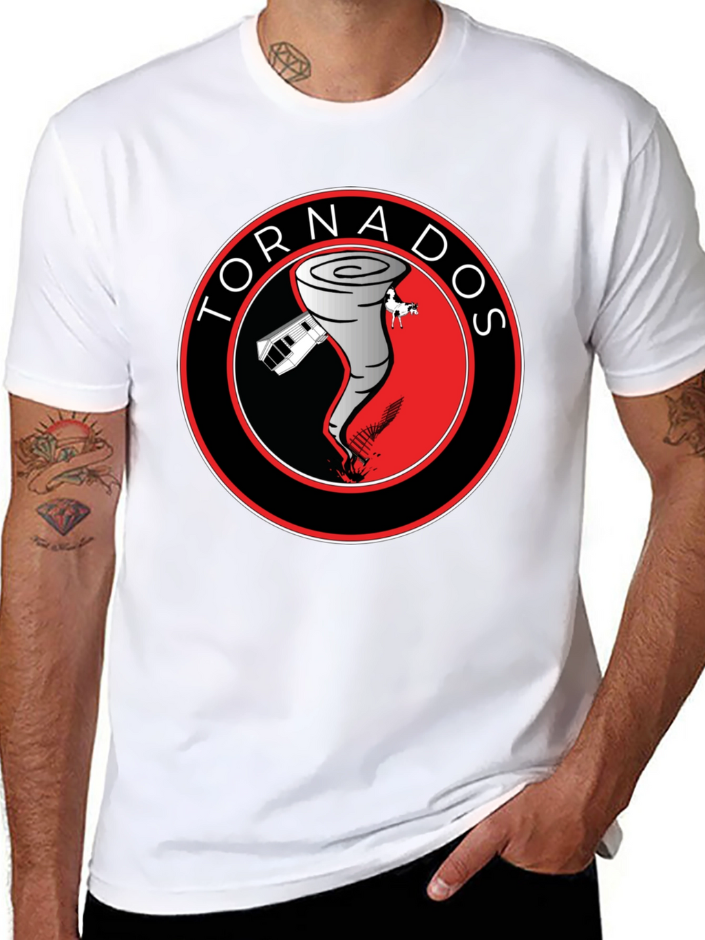 Tornadoes Graphic Tee - Black