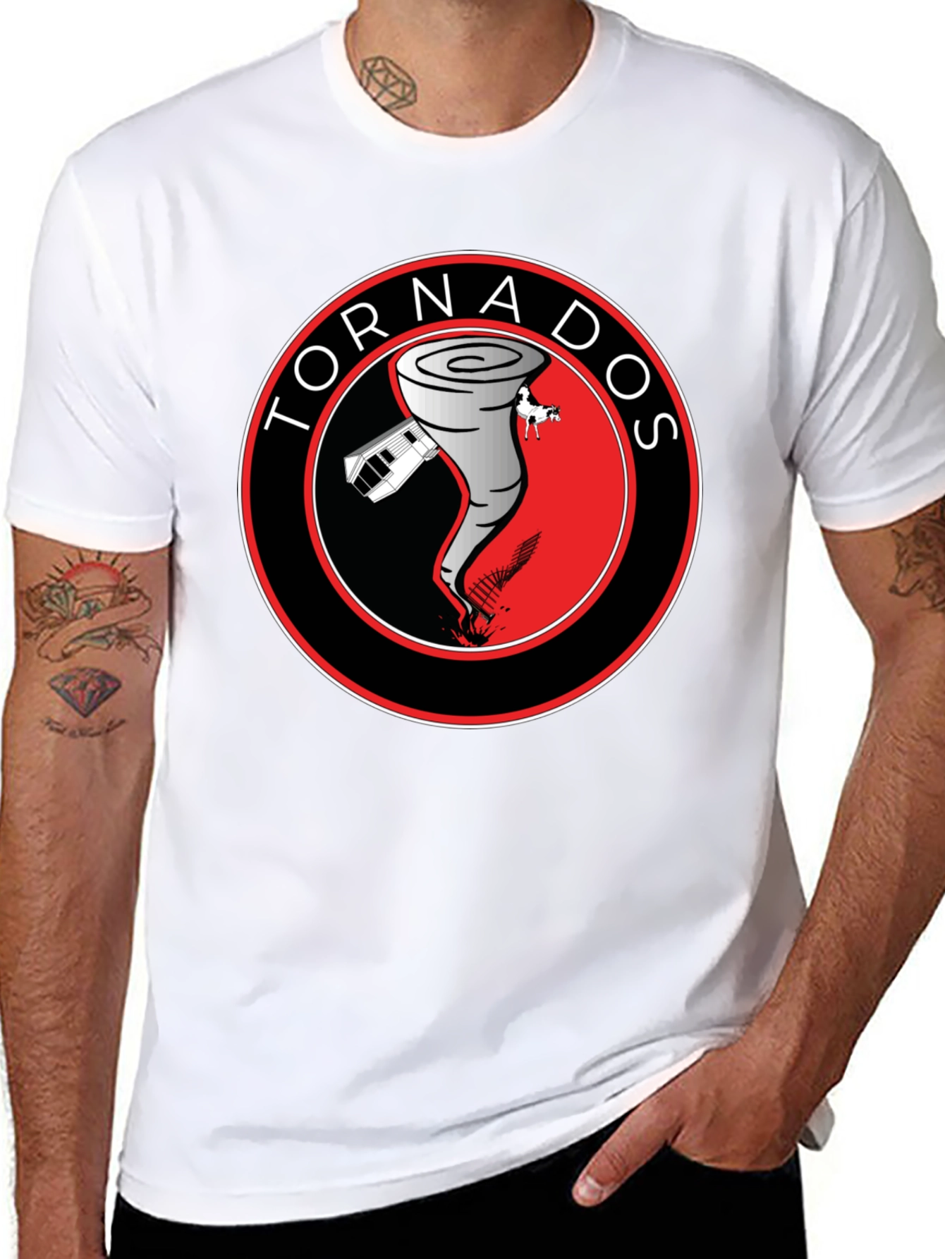Tornadoes Graphic Tee - Black