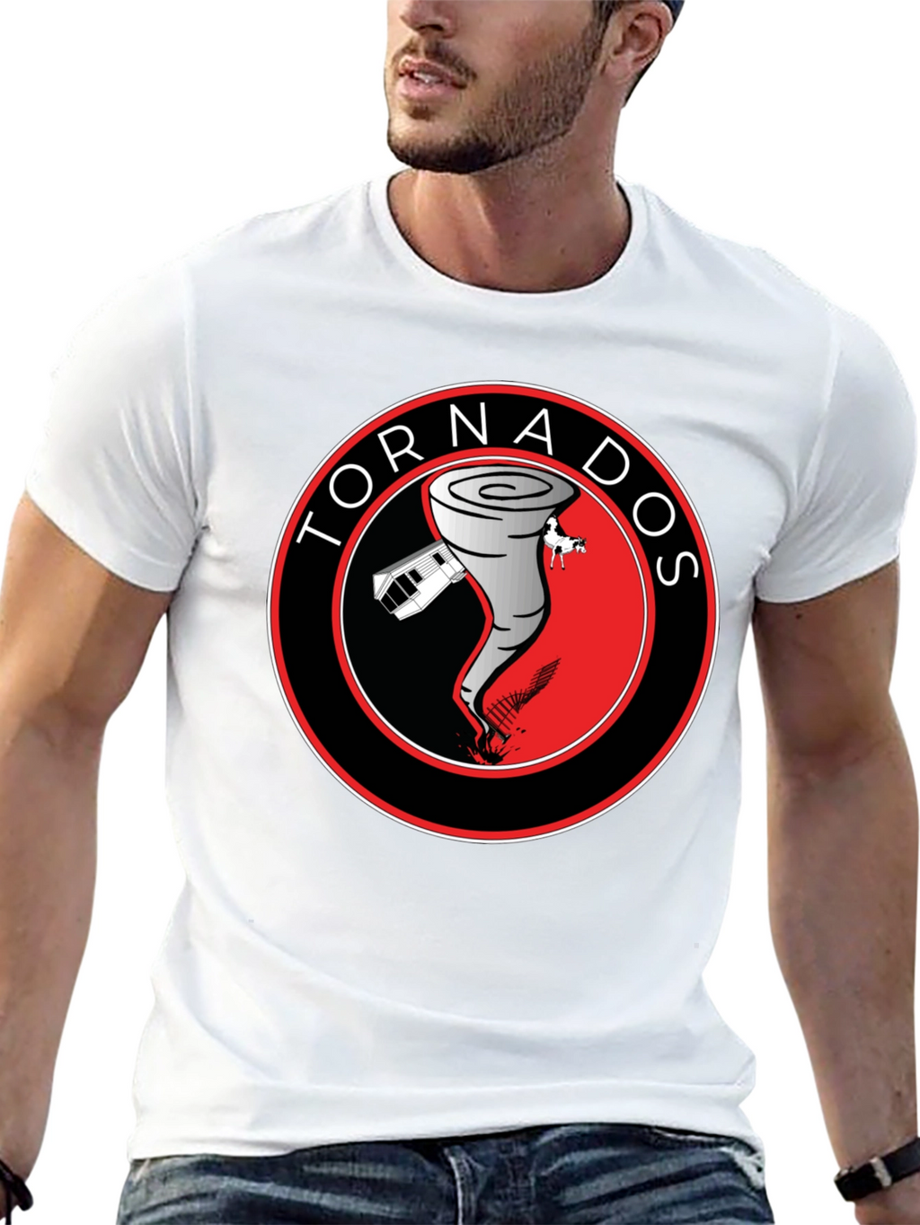 Tornadoes Graphic Tee - Black
