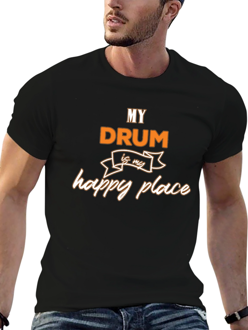 My Drum is my happy place T-Shirt