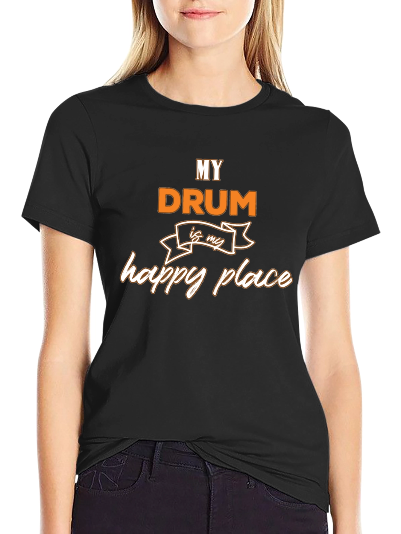 My Drum is my happy place T-Shirt