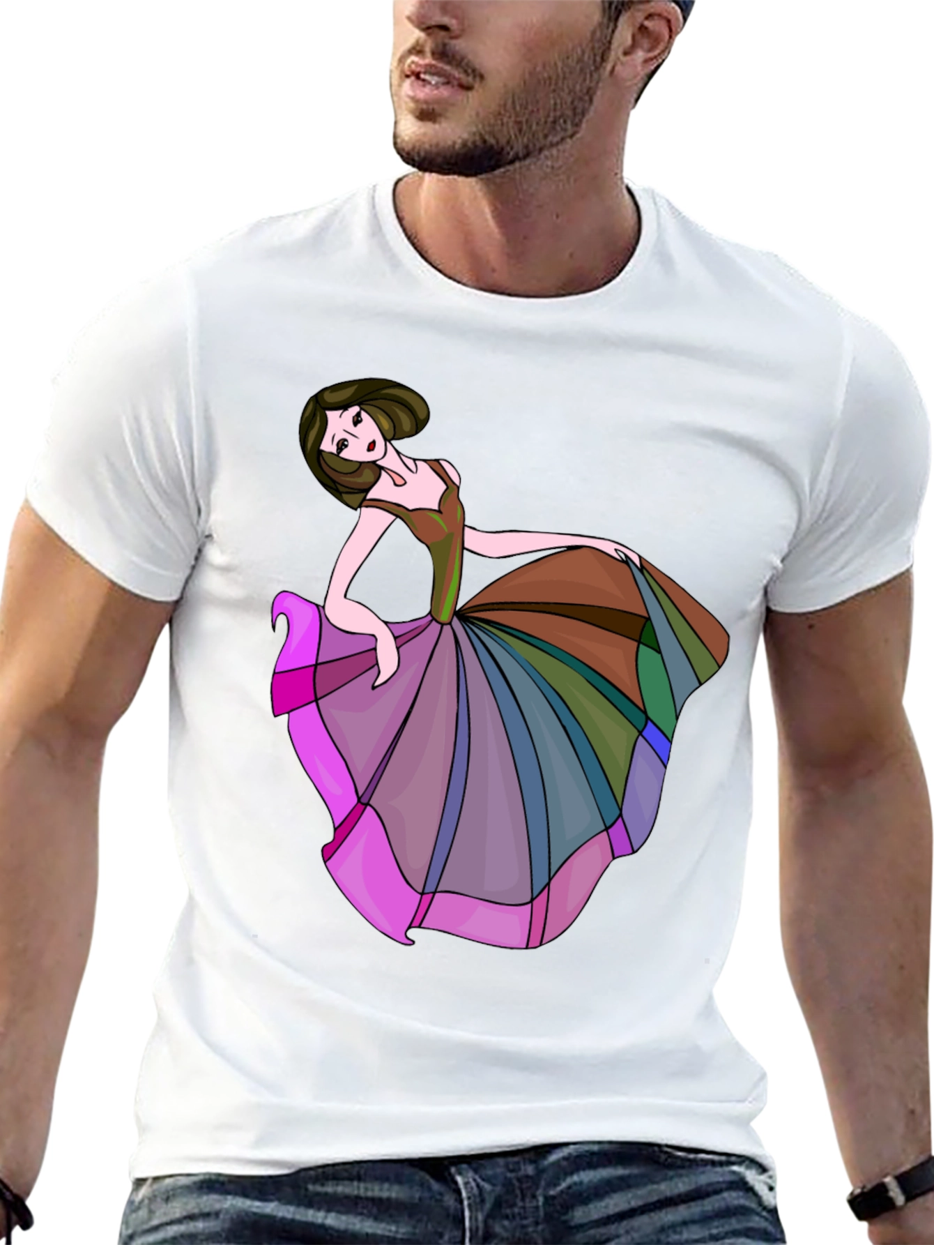 Artistic Dancer Graphic T-Shirt