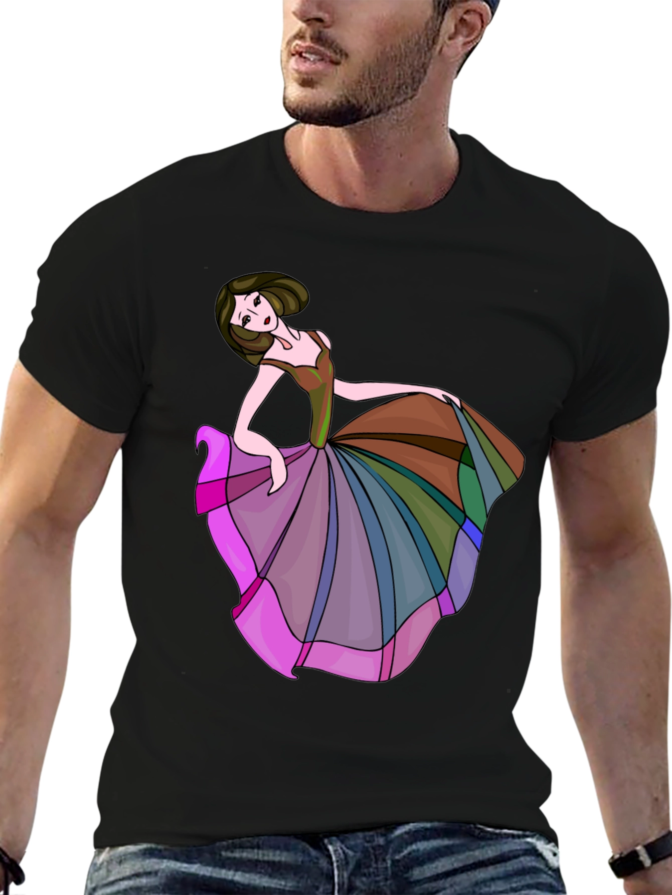 Artistic Dancer Graphic T-Shirt