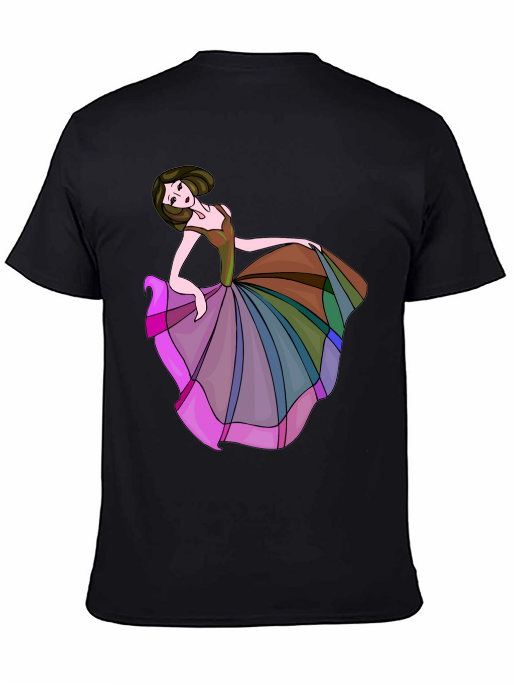 Artistic Dancer Graphic T-Shirt