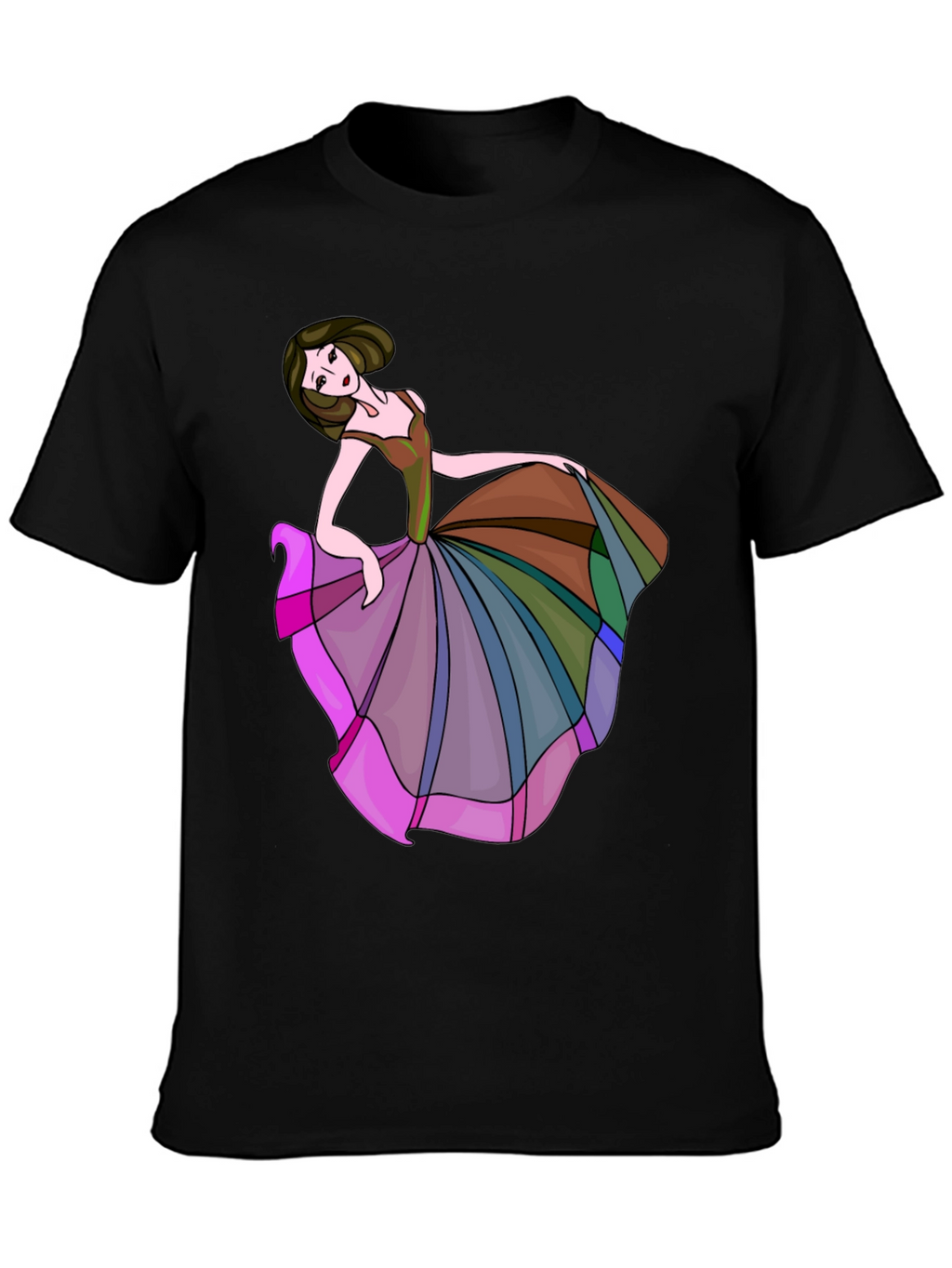 Artistic Dancer Graphic T-Shirt