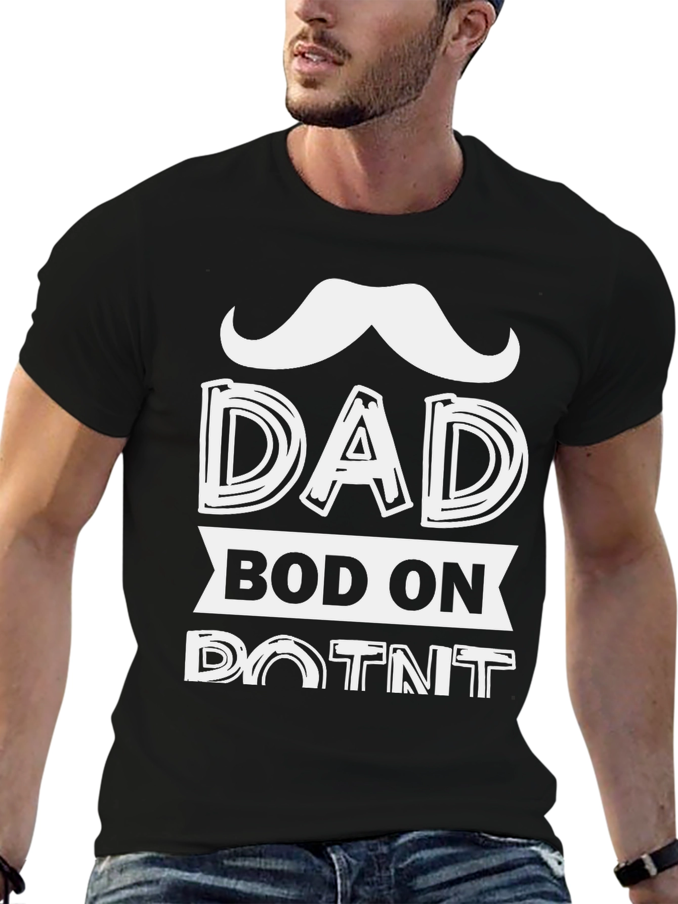 Dad Bod On Point T-Shirt Funny Fathers Day Tee