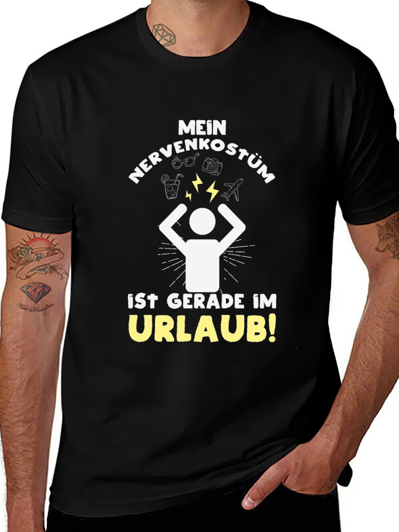 Mein Nervenkostüm Urlaub Graphic Tee