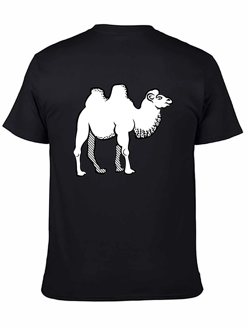 Camel Graphic Tee - Black