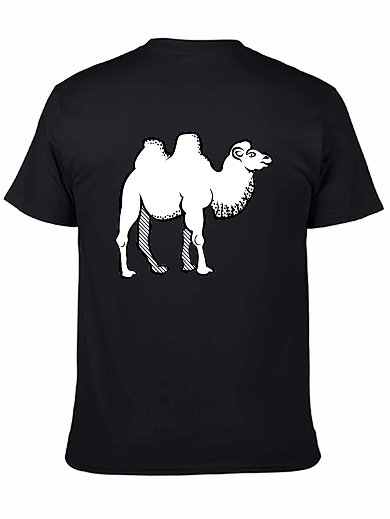 Camel Graphic Tee - Black