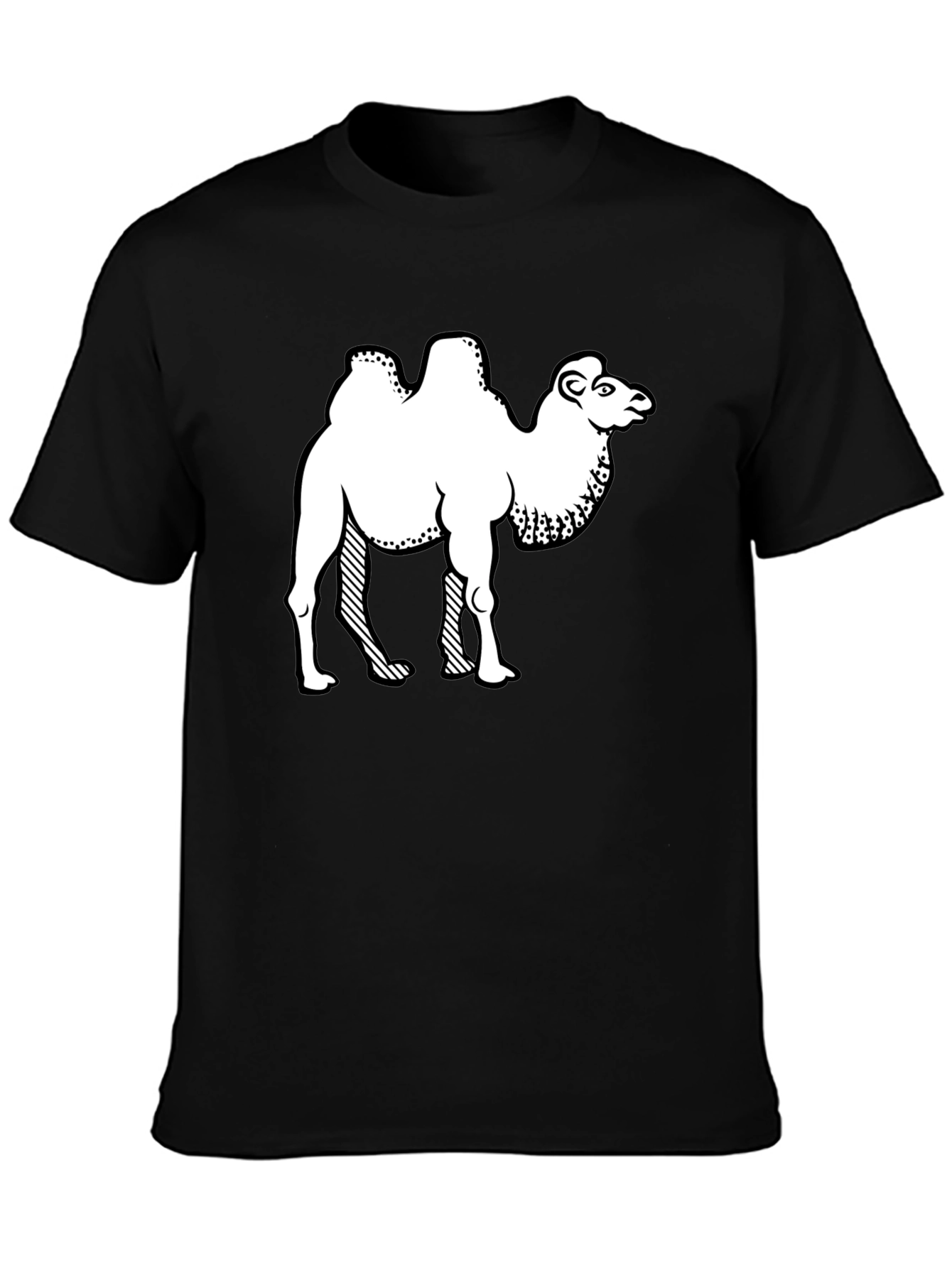 Camel Graphic Tee - Black