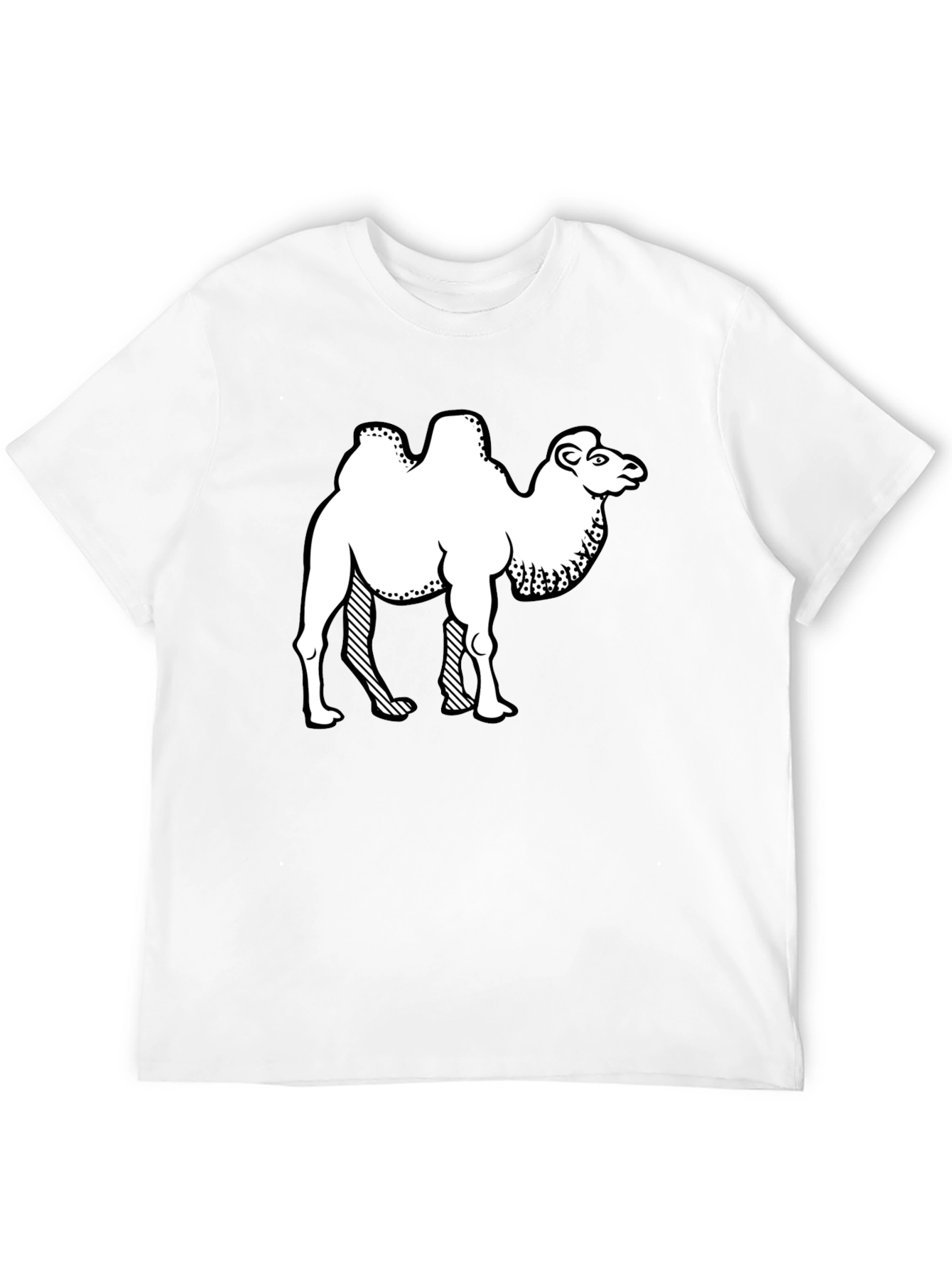 Camel Graphic Tee - Black