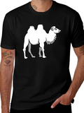 Camel Graphic Tee - Black