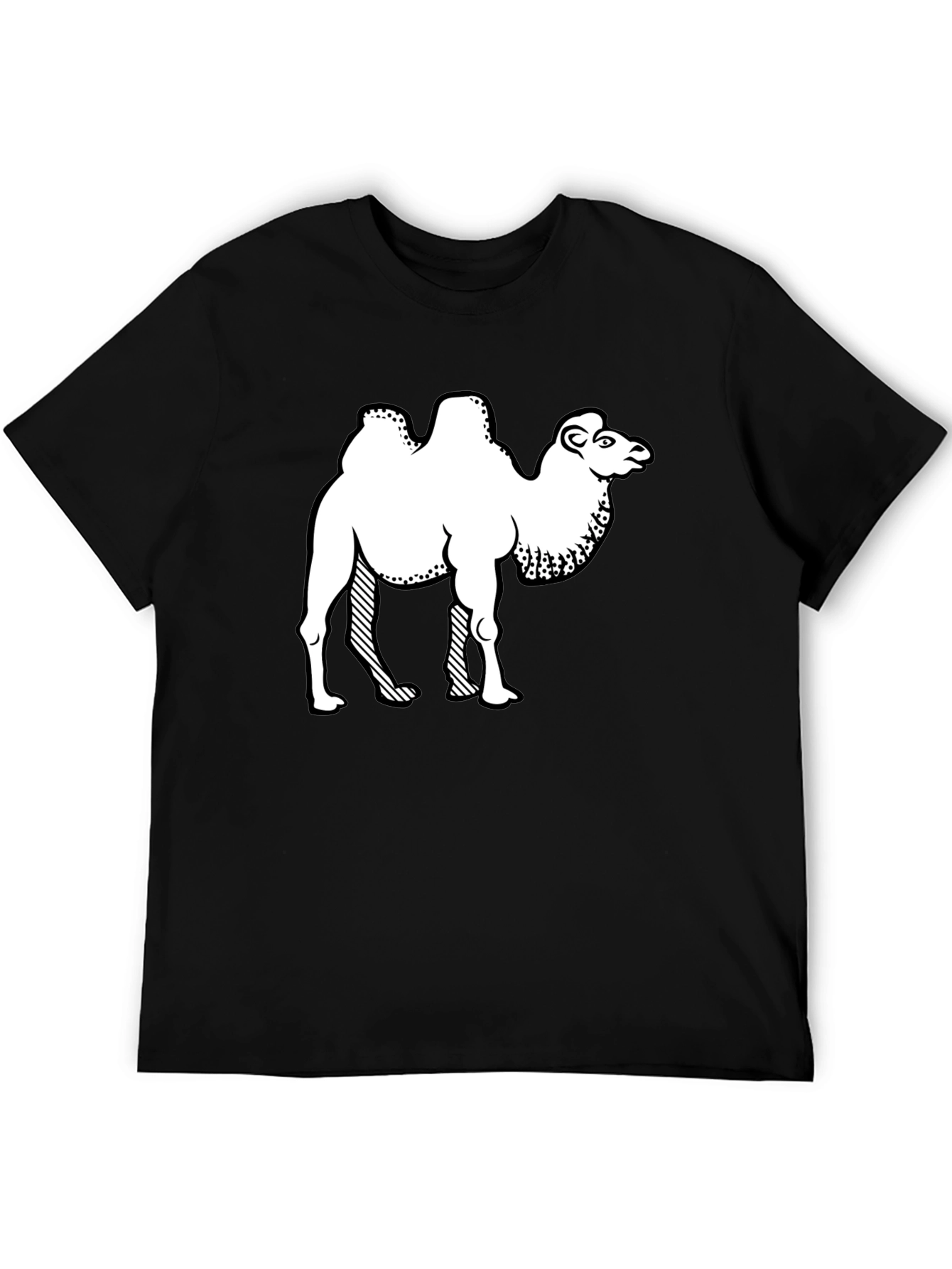 Camel Graphic Tee - Black