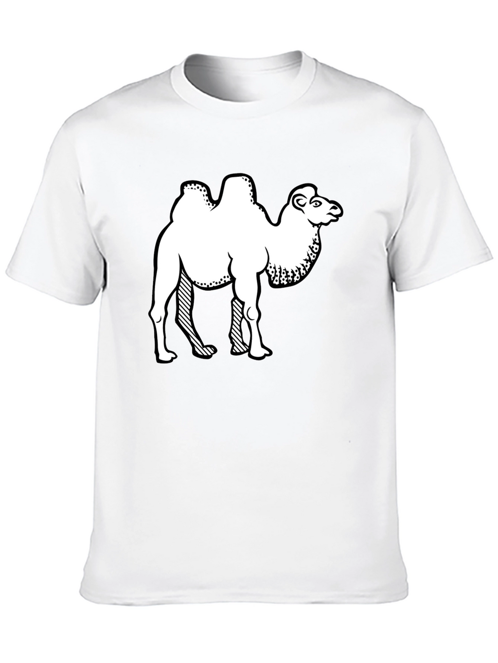 Camel Graphic Tee - Black