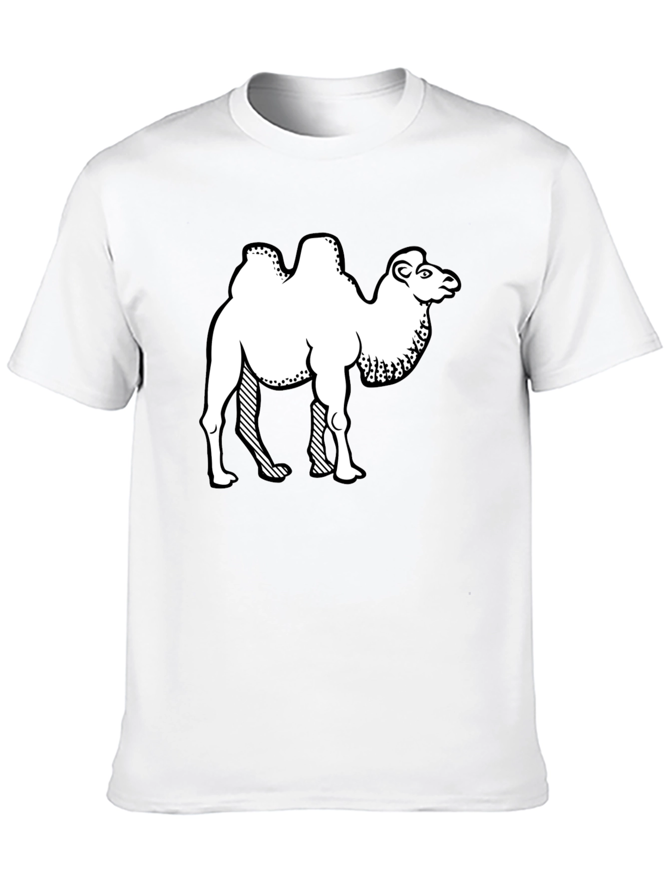 Camel Graphic Tee - Black