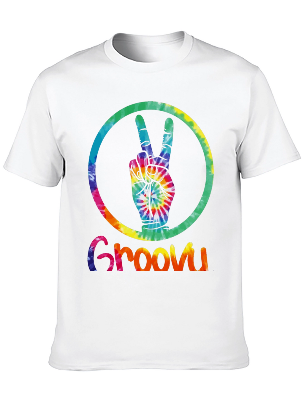 Groovy Tie-Dye Peace Sign T-Shirt