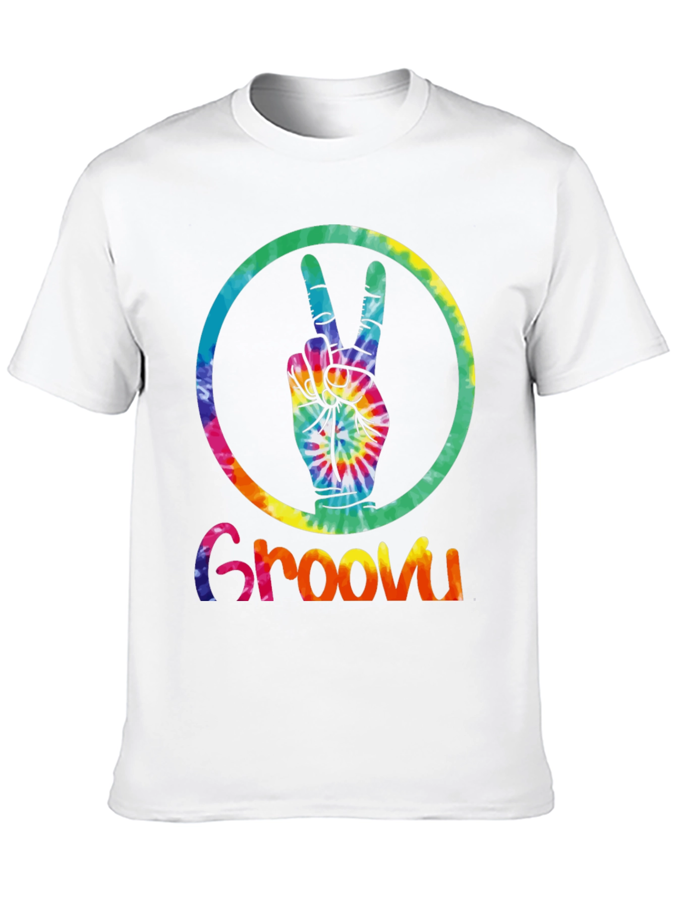 Groovy Tie-Dye Peace Sign T-Shirt