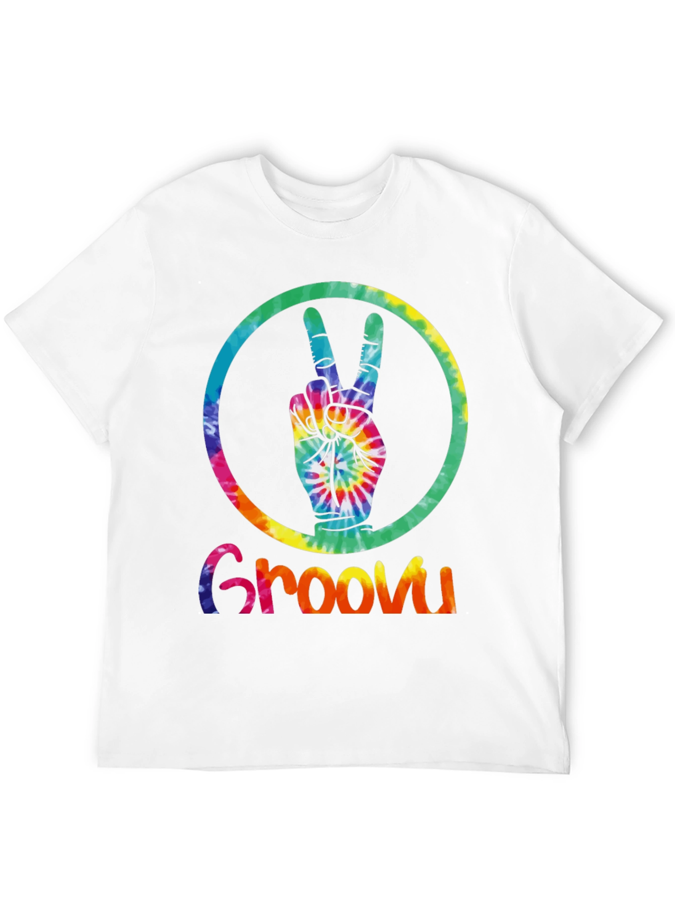Groovy Tie-Dye Peace Sign T-Shirt