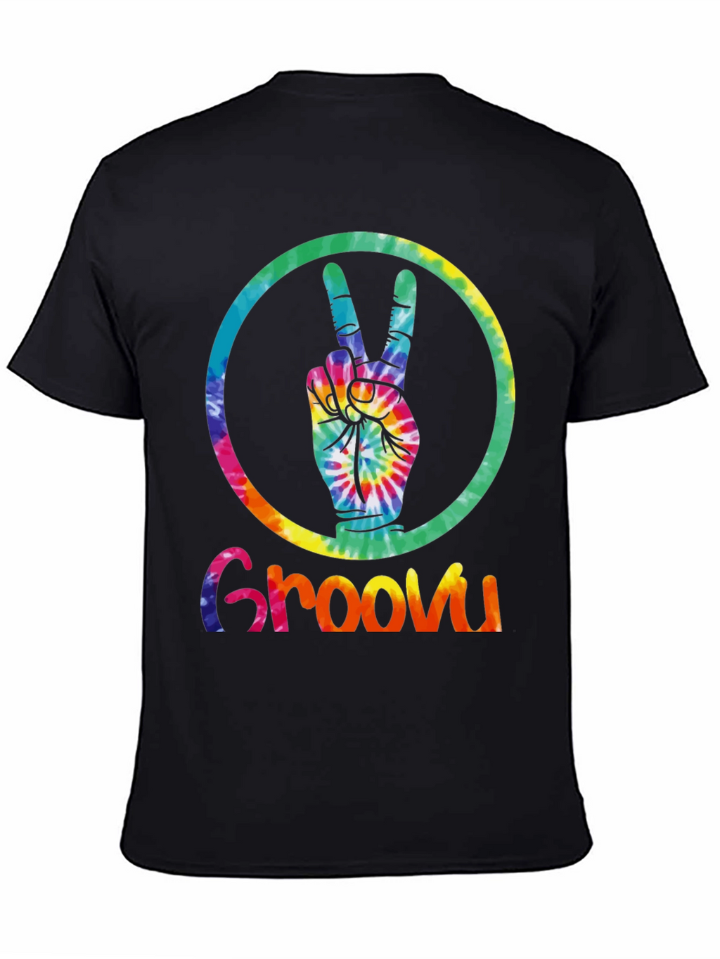Groovy Tie-Dye Peace Sign T-Shirt