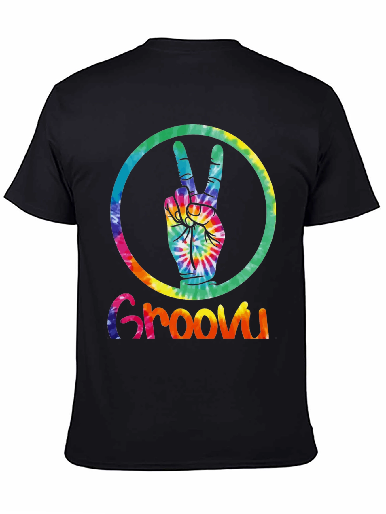 Groovy Tie-Dye Peace Sign T-Shirt