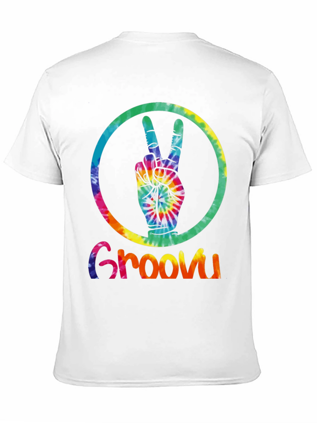 Groovy Tie-Dye Peace Sign T-Shirt