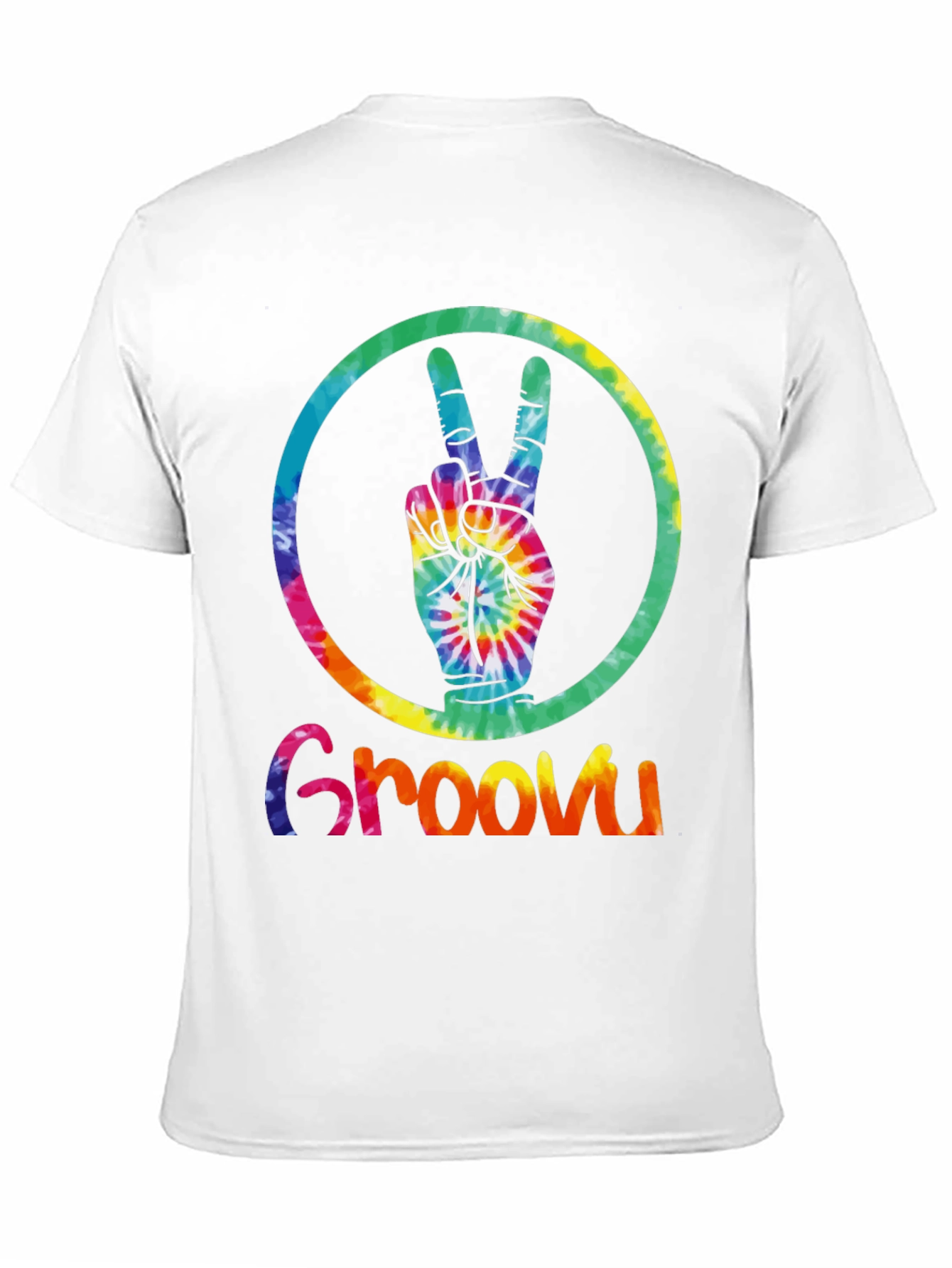 Groovy Tie-Dye Peace Sign T-Shirt