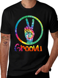Groovy Tie-Dye Peace Sign T-Shirt