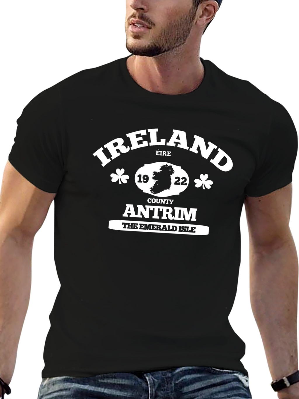 Ireland Antrim County T-Shirt - Emerald Isle