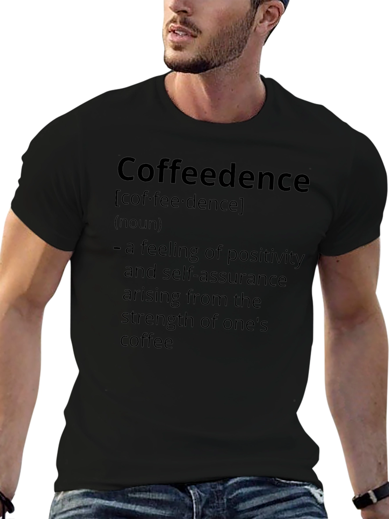 Coffeedence Definition Graphic Tee - Coffee Lovers Apparel