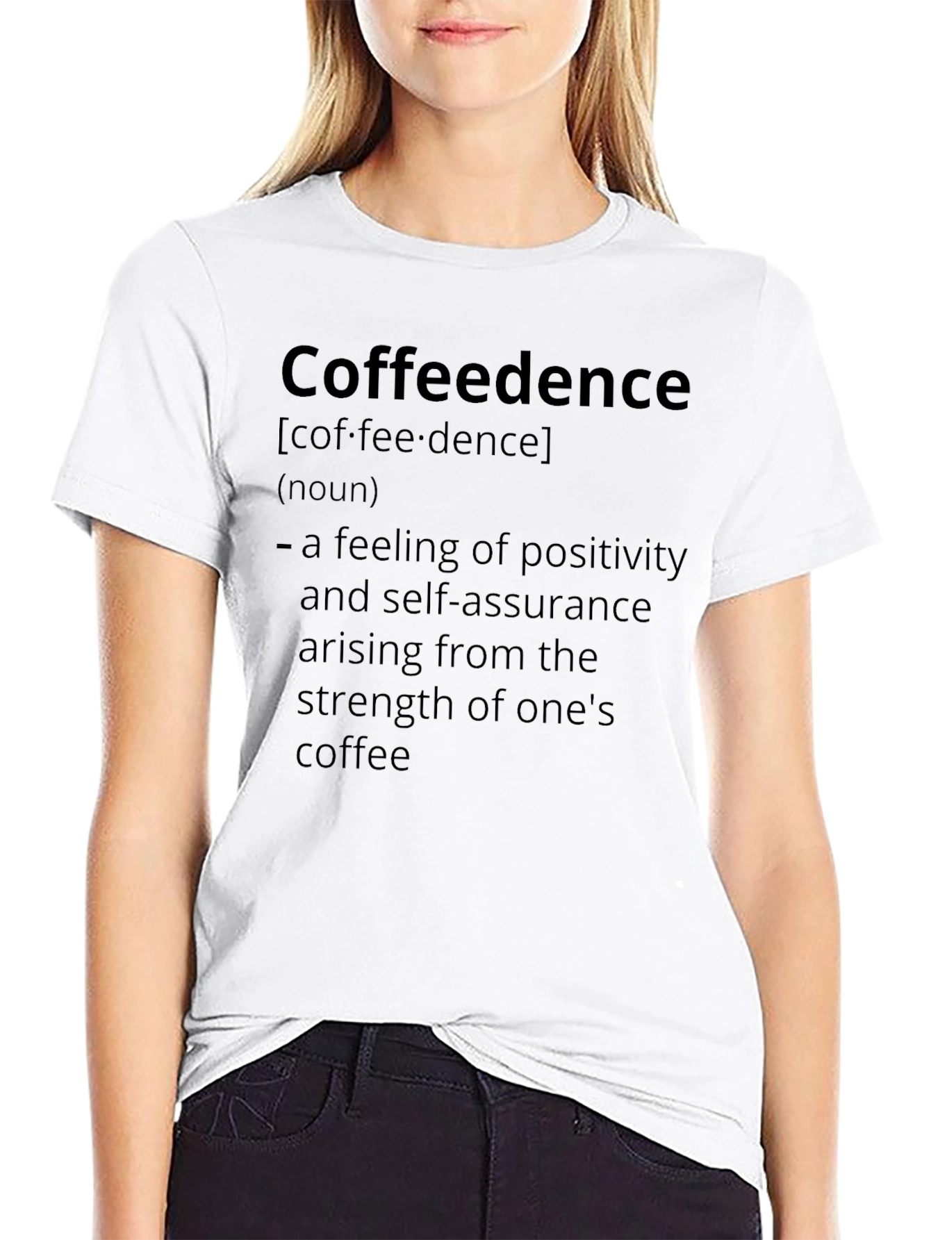 Coffeedence Definition Graphic Tee - Coffee Lovers Apparel