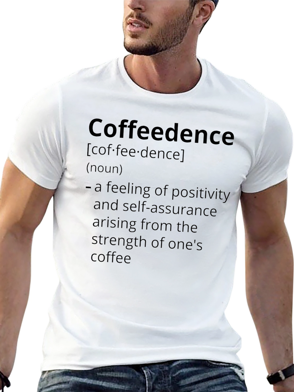 Coffeedence Definition Graphic Tee - Coffee Lovers Apparel