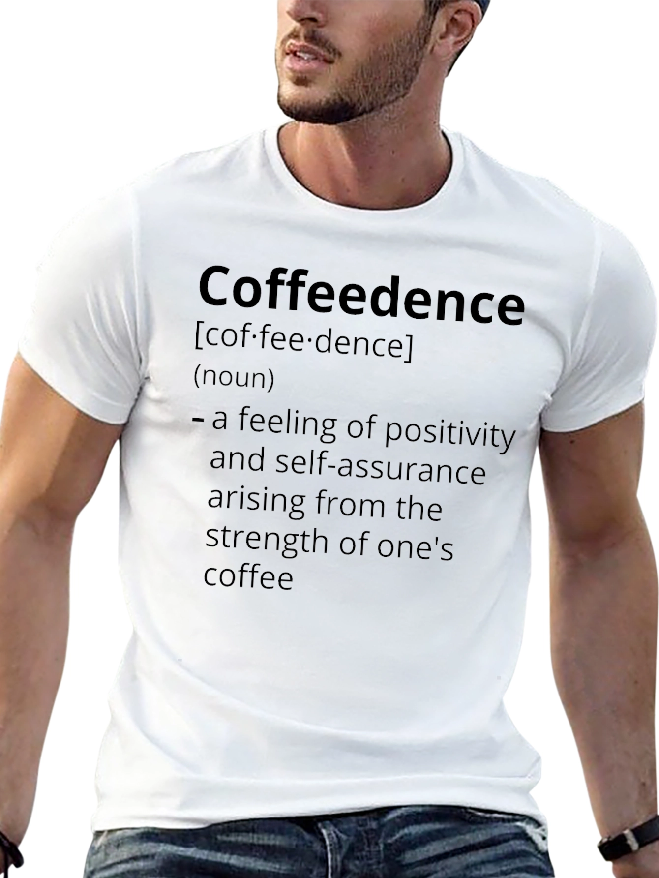 Coffeedence Definition Graphic Tee - Coffee Lovers Apparel