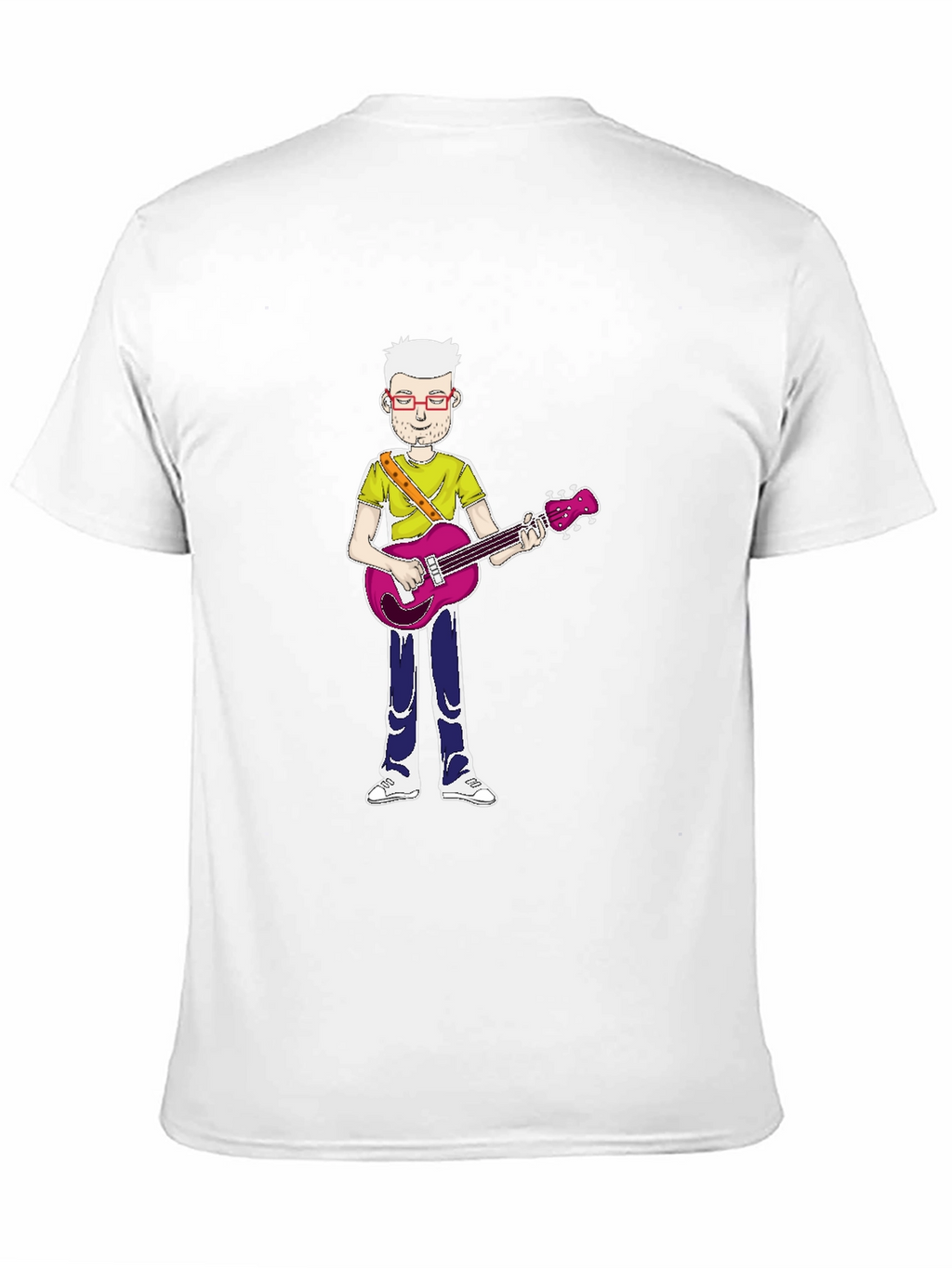 Cartoon Guitarist T-Shirt
