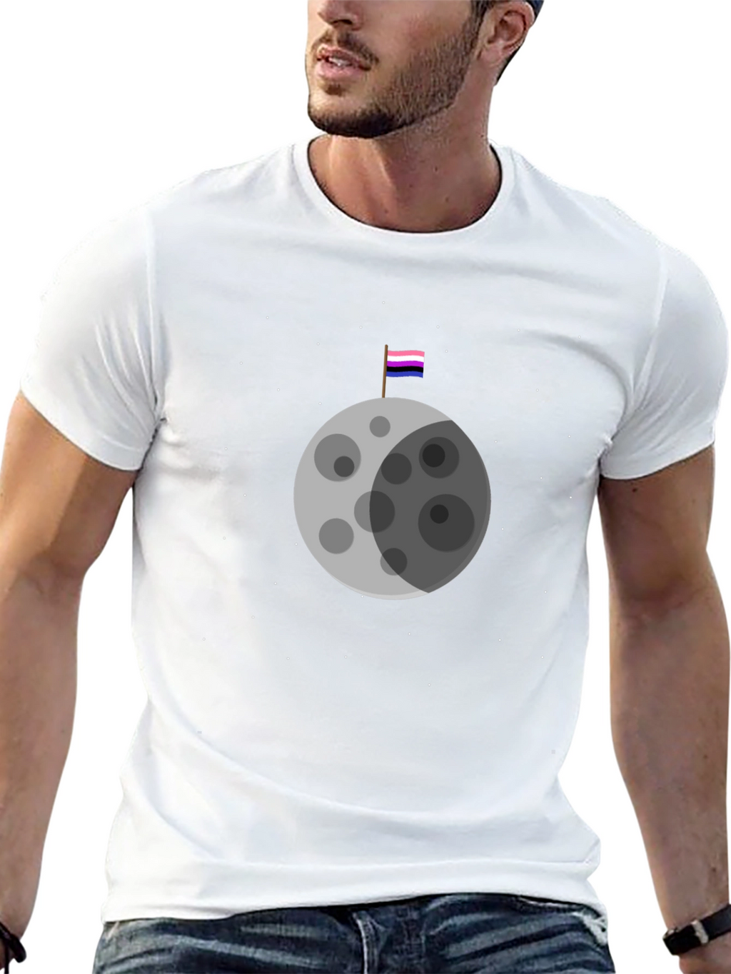Omnisexual Pride Moon T-Shirt