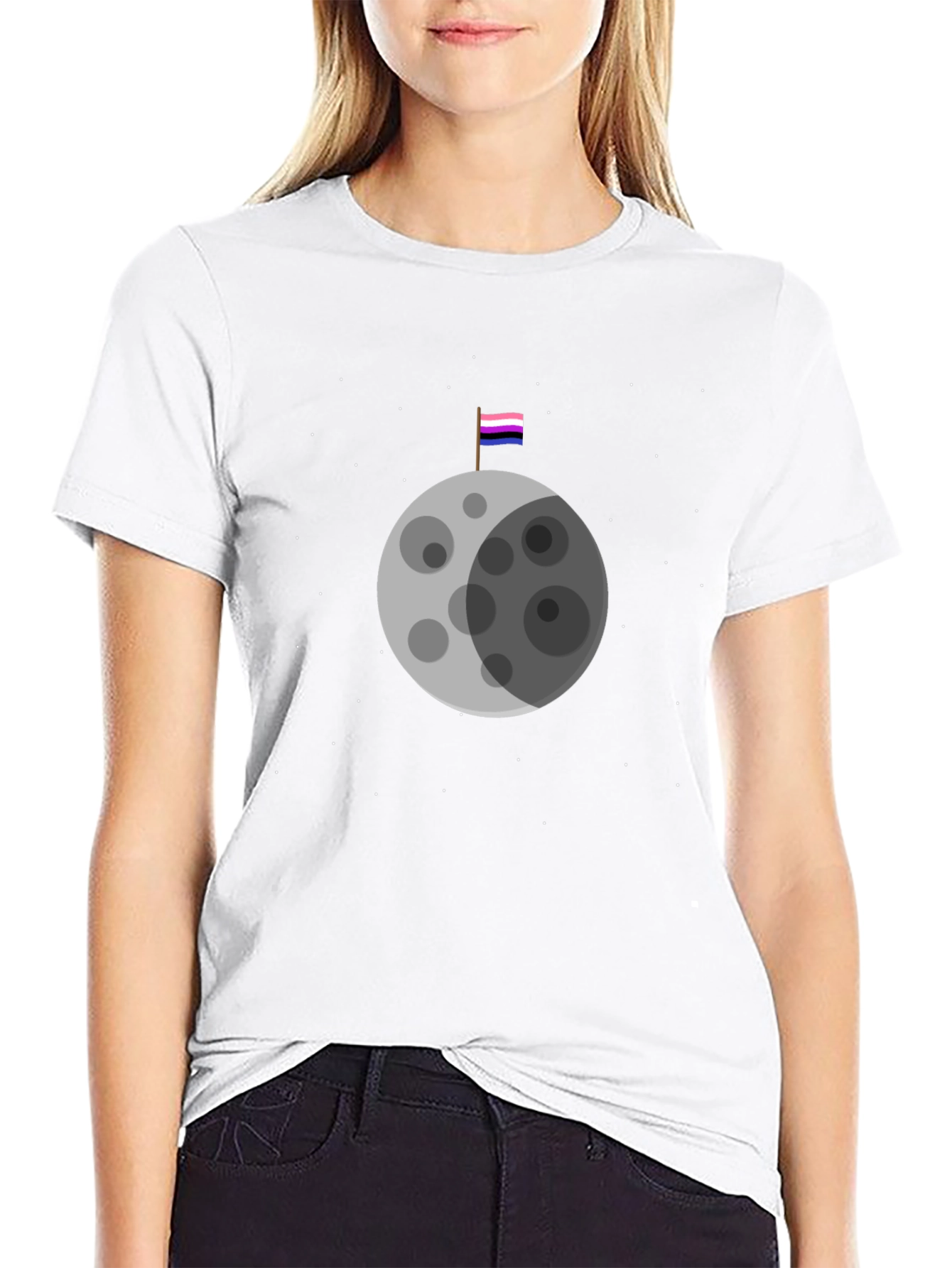 Omnisexual Pride Moon T-Shirt