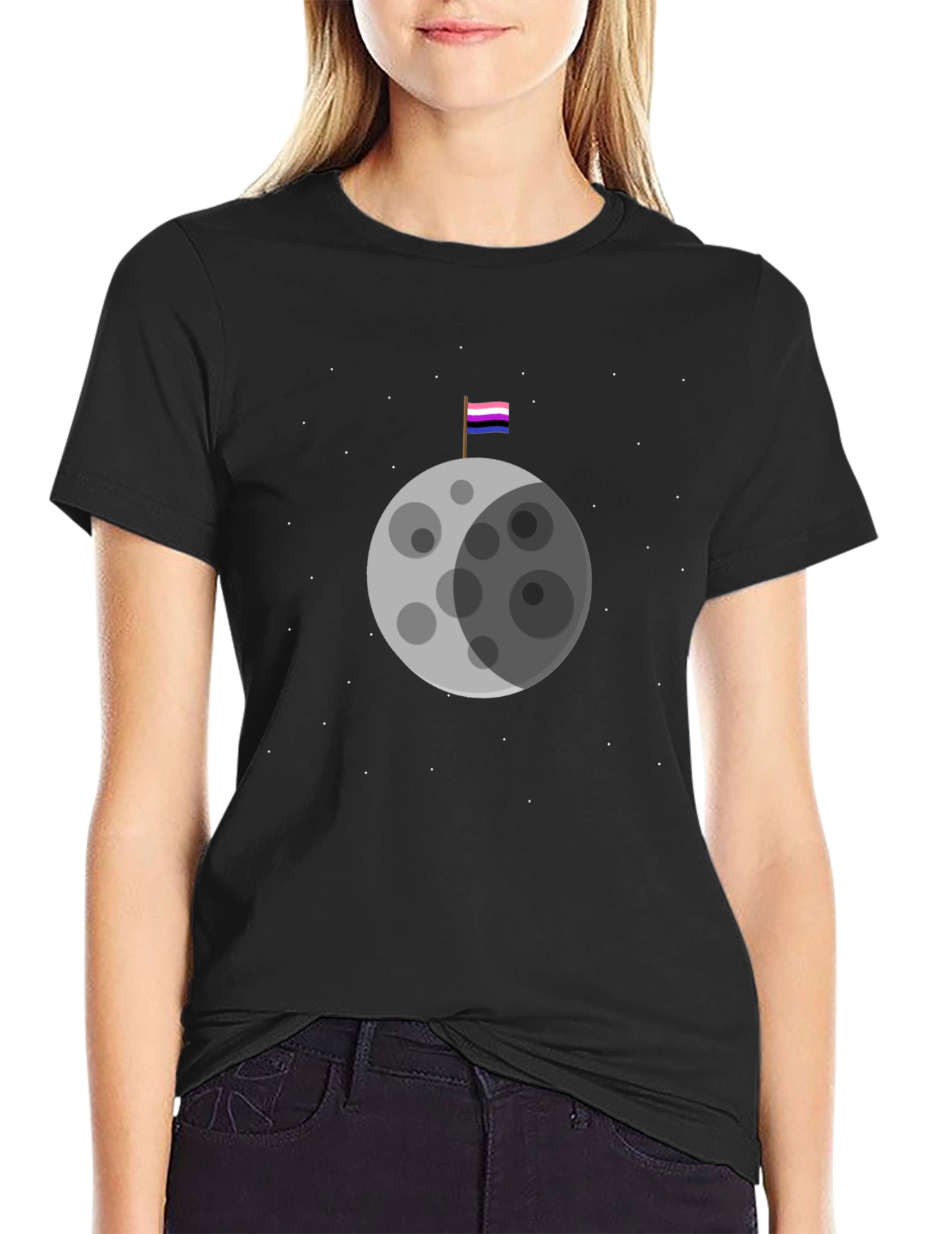 Omnisexual Pride Moon T-Shirt