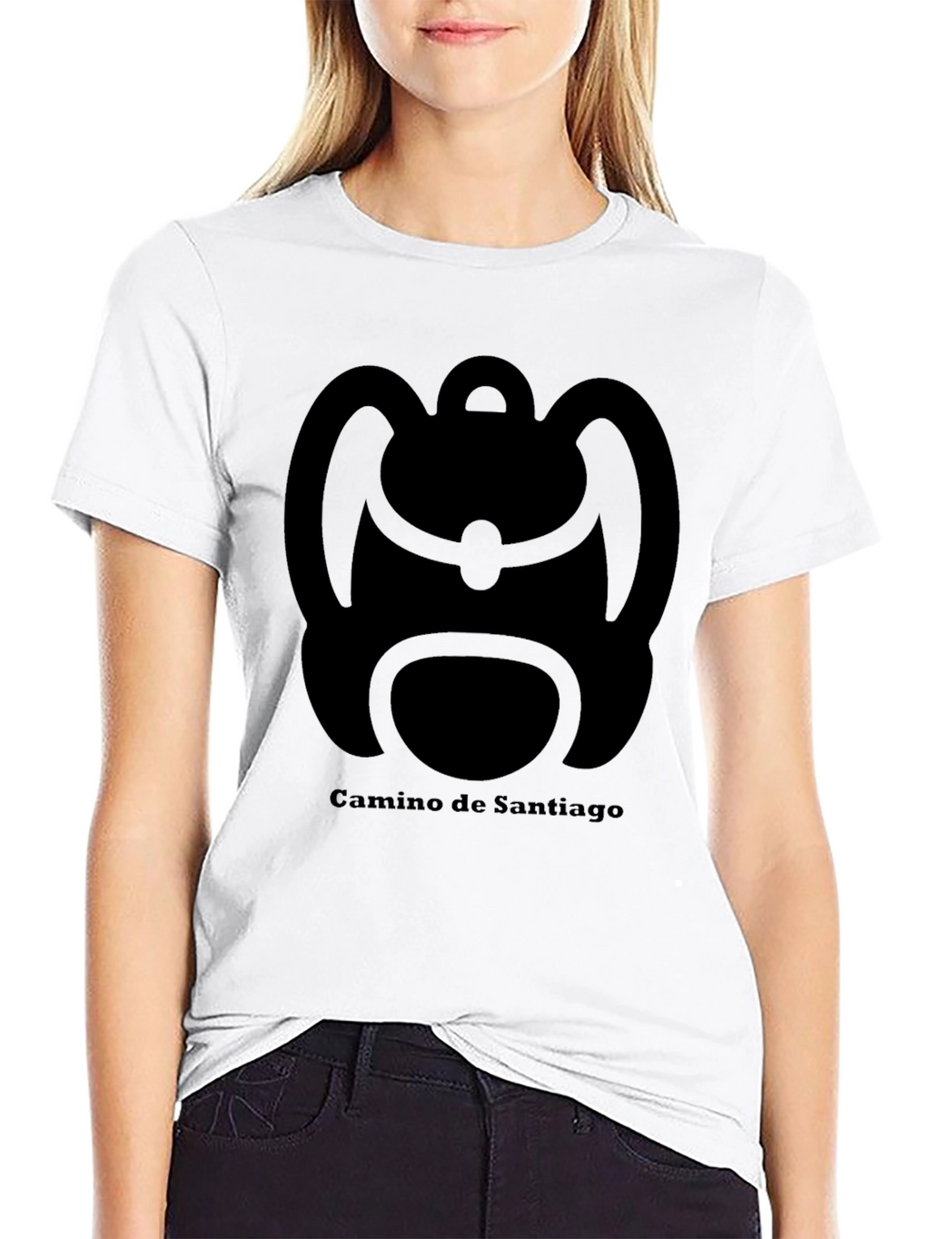 Camino de Santiago Backpack Graphic Tee