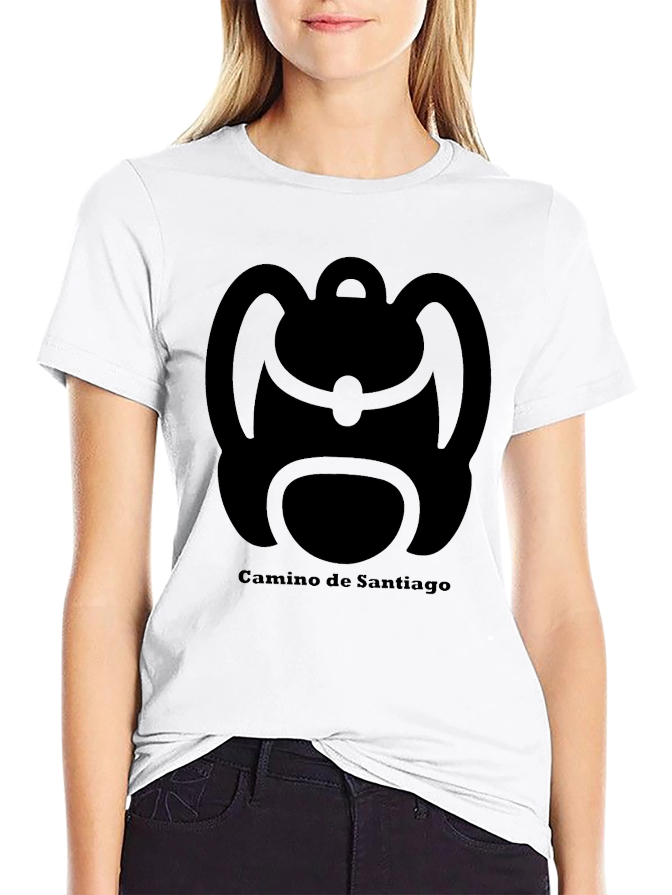 Camino de Santiago Backpack Graphic Tee